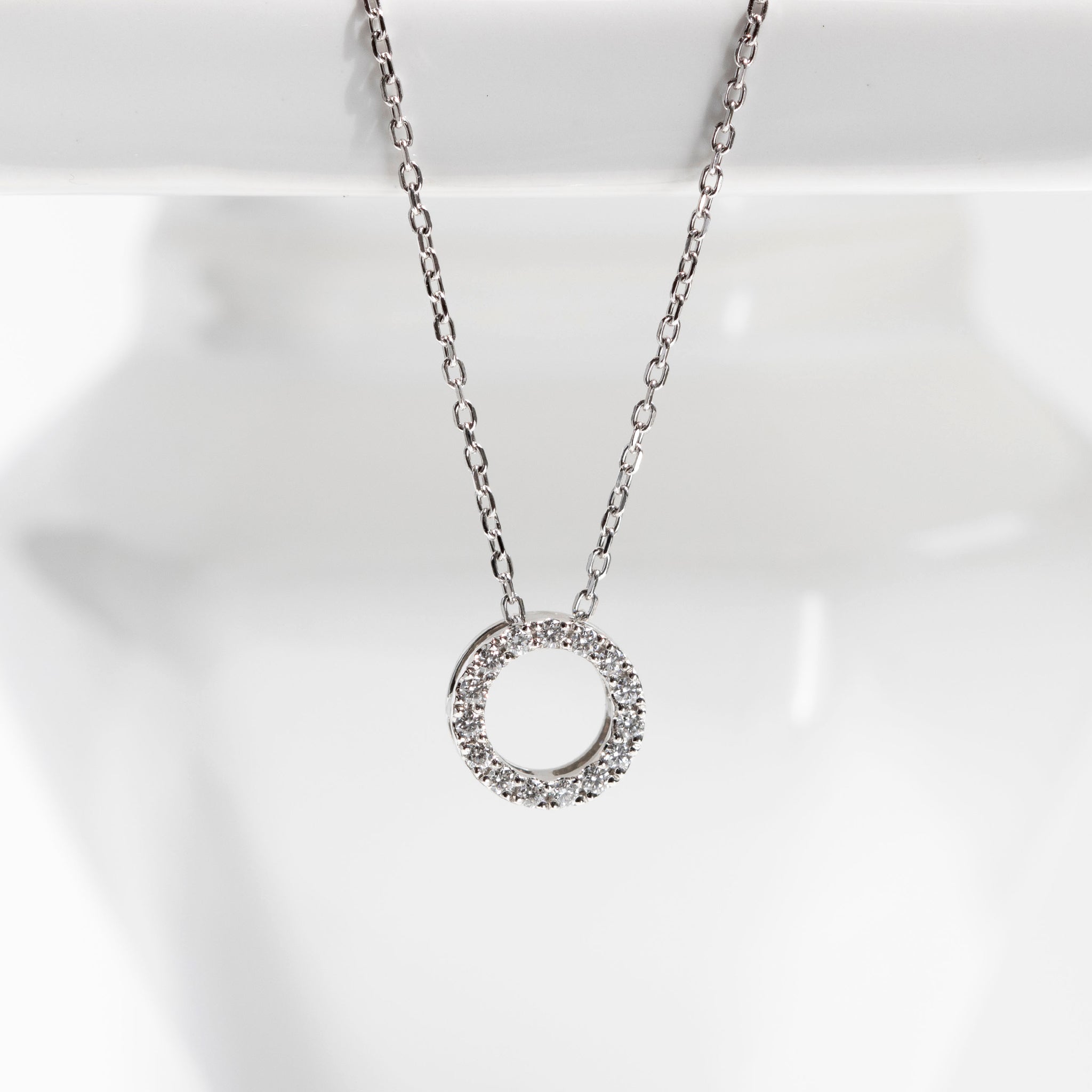 ダイヤモンド プラチナペンダントトップ(4月誕生石)《14DB0831》