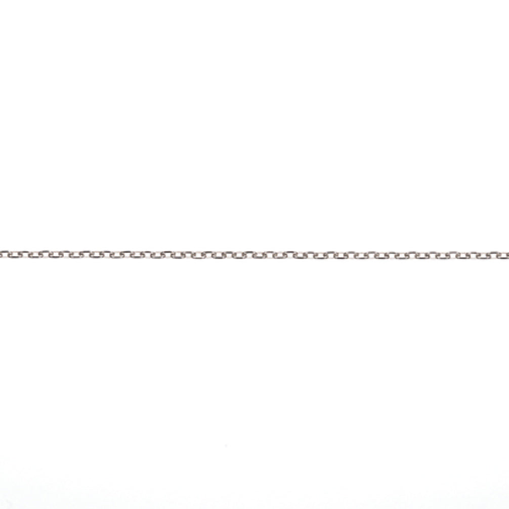 プラチナチェーン(アズキ/幅0.9mm/スライドピン式/45cm/フリーアジャスター)《14DB0837》