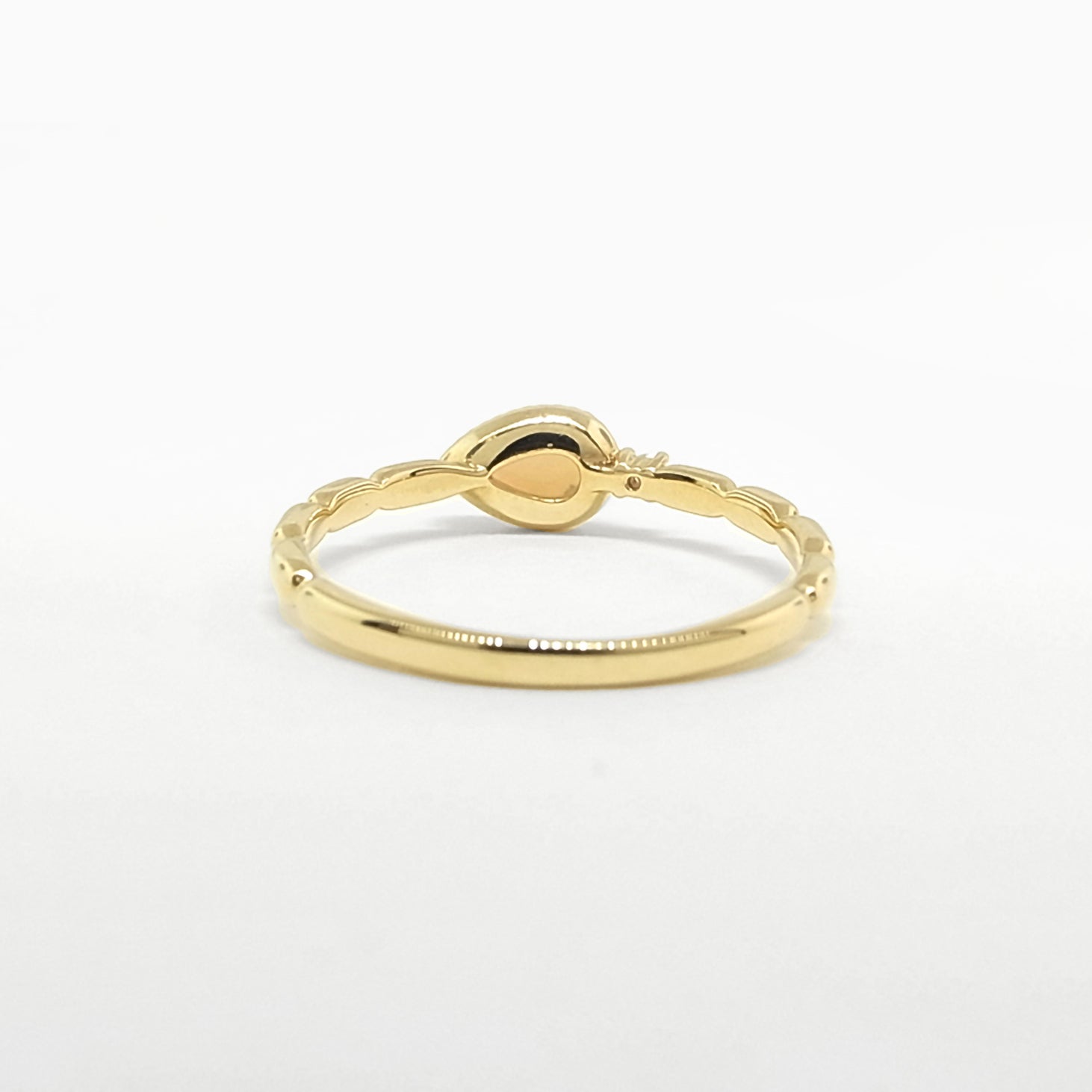 オパール K18リング(10月誕生石)《14T10402》