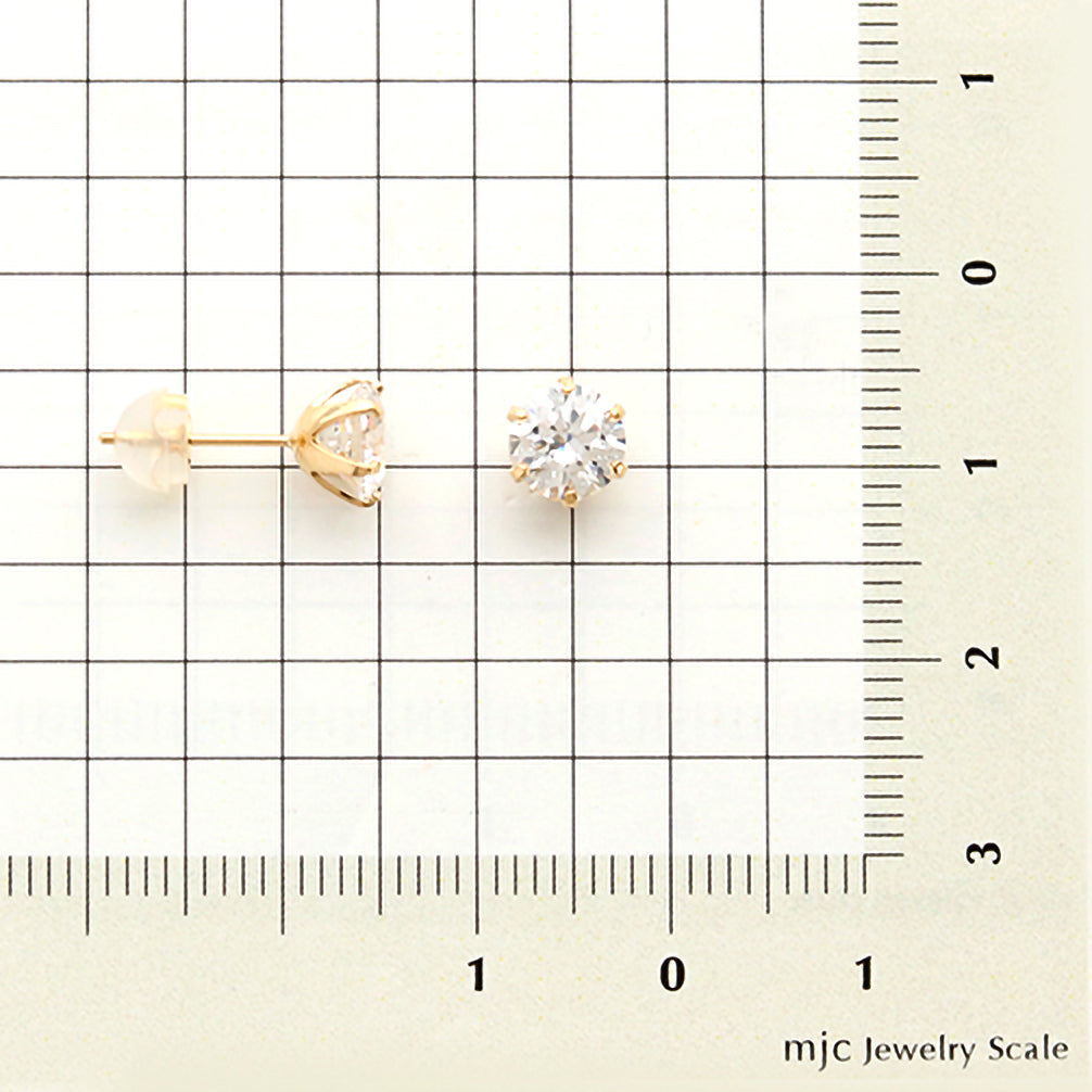 キュービックジルコニア K18ピアス(ダイヤ換算計1.5カラット相当)《20T10197》