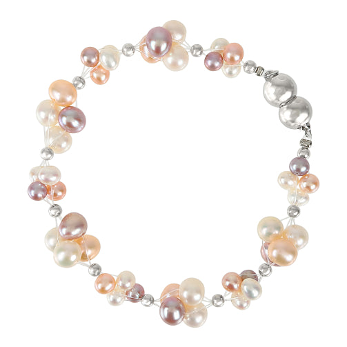 パール ネックレス&ブレスレット(淡水パール/コンバーチブル/6月誕生石)《22C50117》