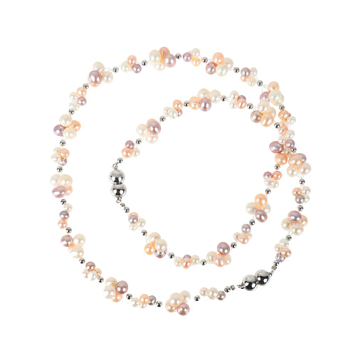 パール ネックレス&ブレスレット(淡水パール/コンバーチブル/6月誕生石)《22C50117》