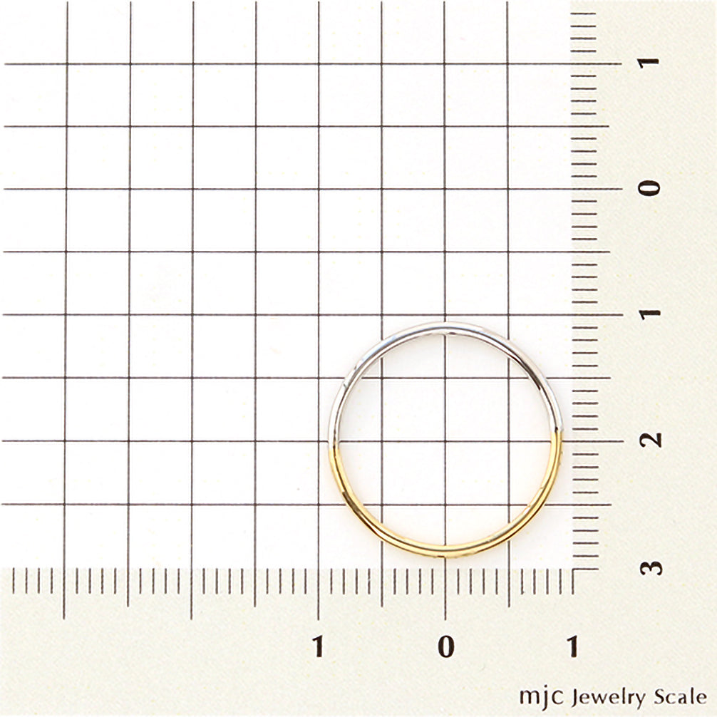 プラチナ/K18リング(コンビカラー)《22T10180》