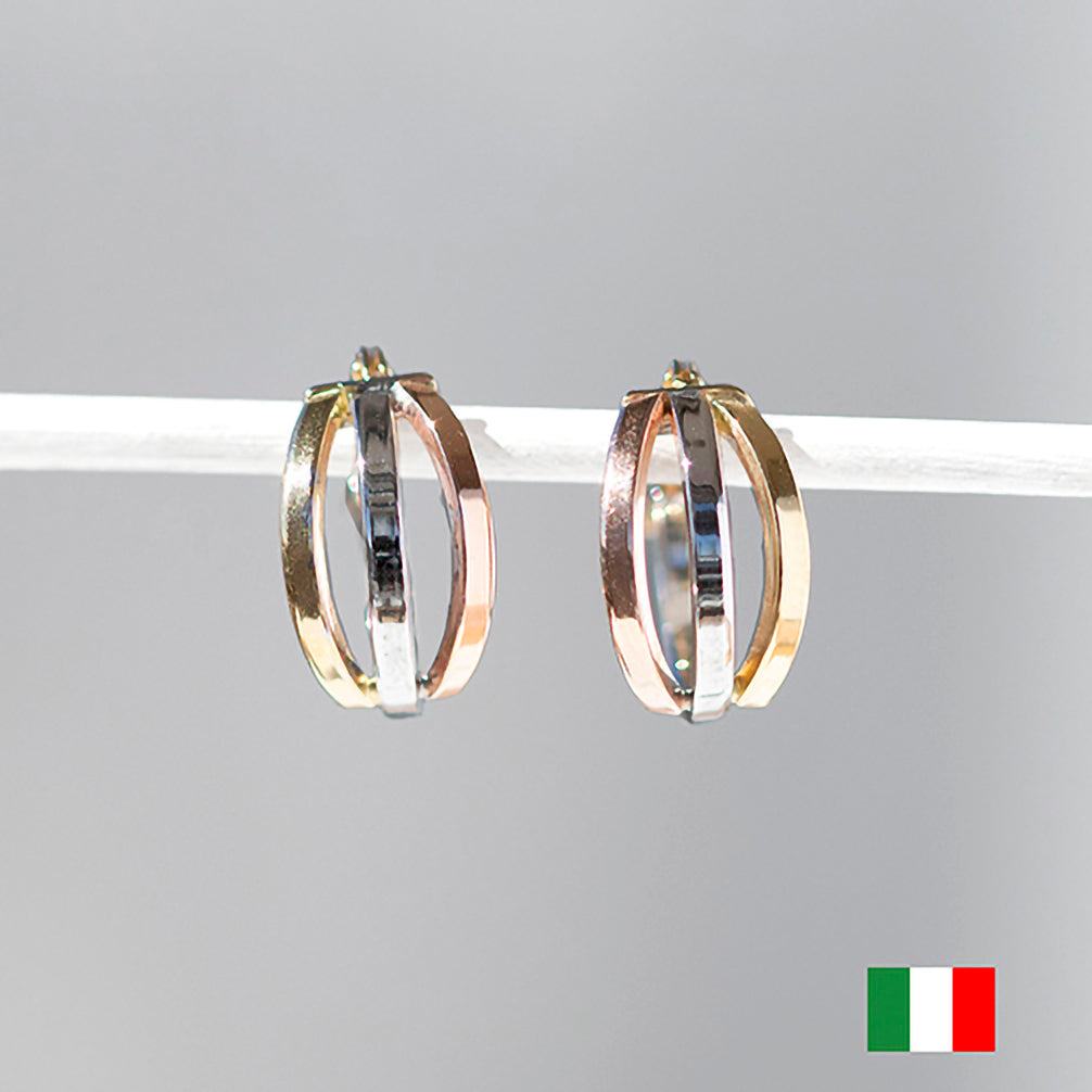 K18ピアス(イタリア製)《23T10168》