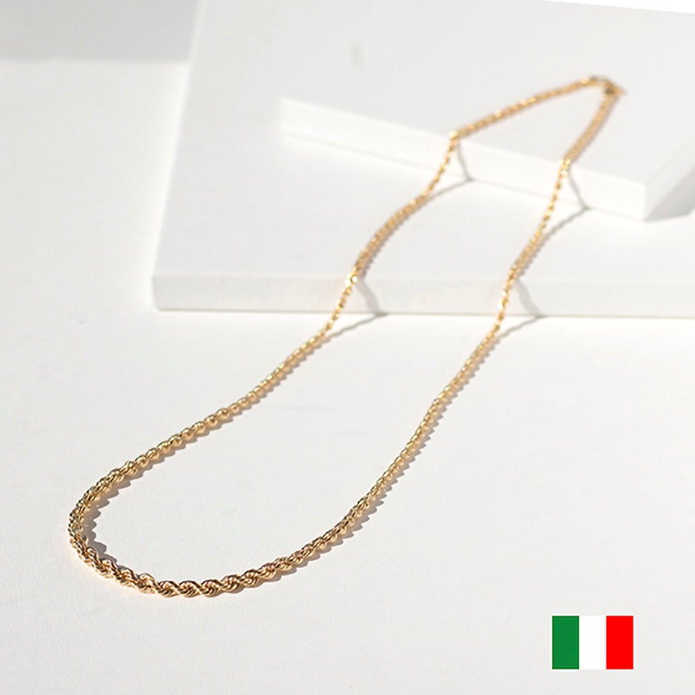 K18ネックレス(イタリア製)《23T10172》