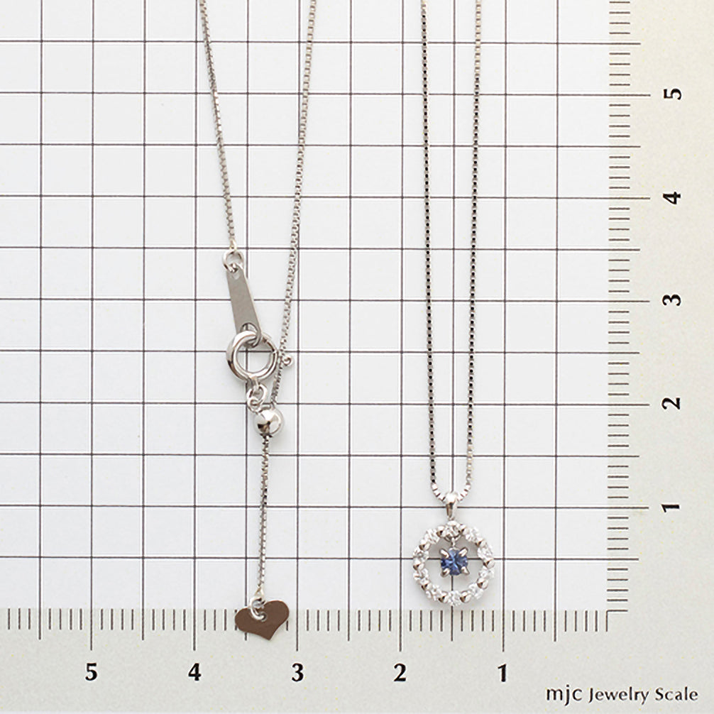 ベニトアイト/ダイヤモンド プラチナネックレス《23T10224》