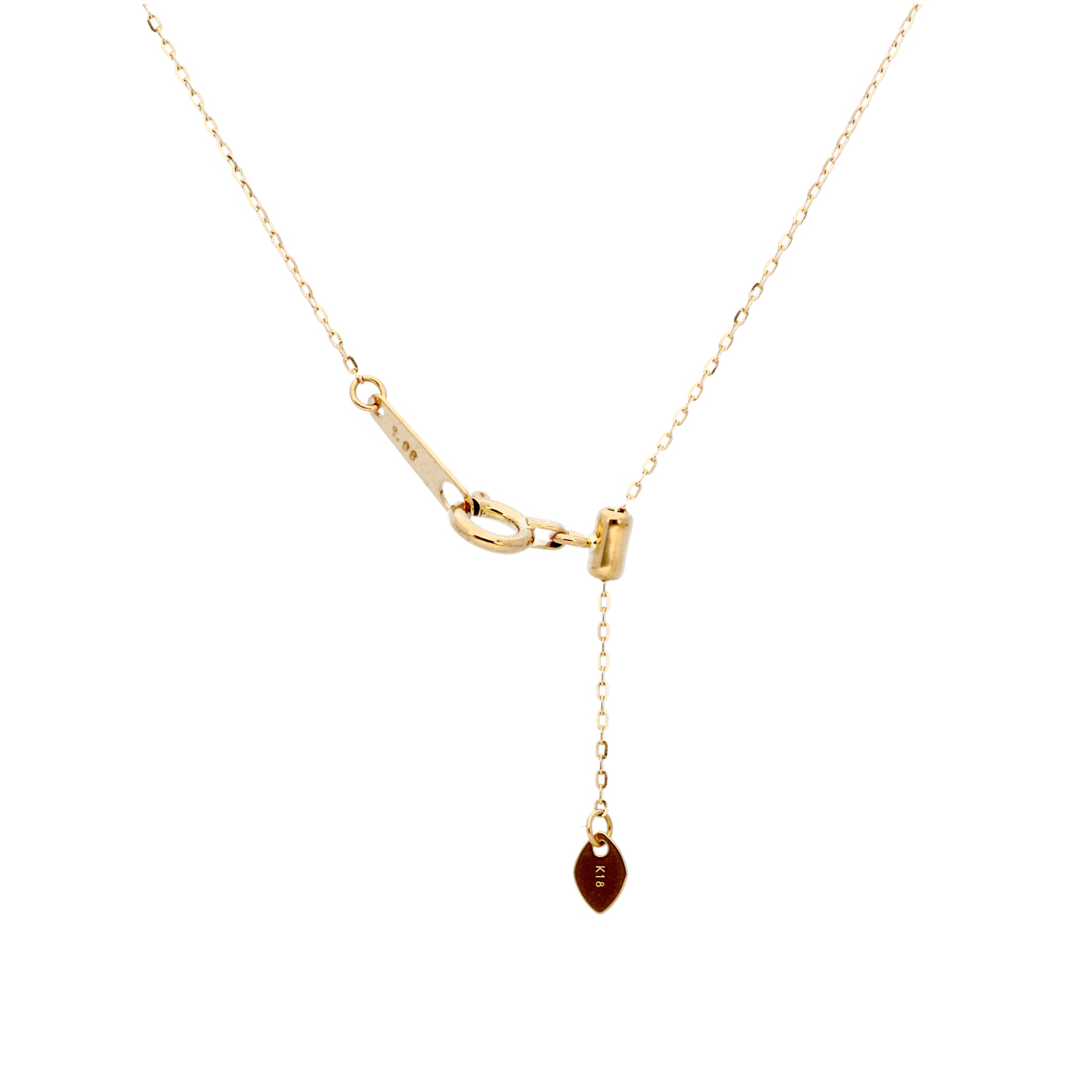 【限定1点】パーティーカラードトルマリン K18ネックレス(1.98カラット)《23T10325》