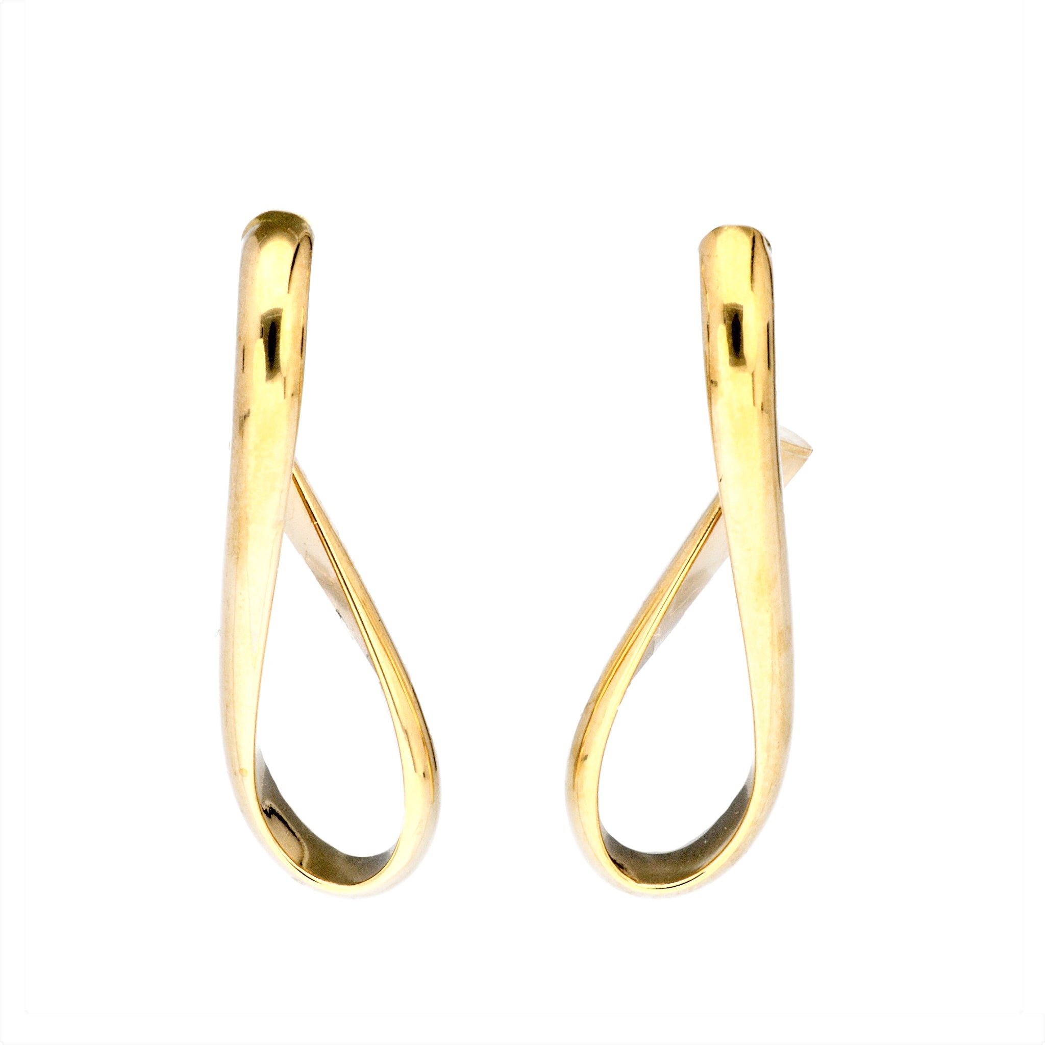 K18ピアス(イタリア製)《23T10342》