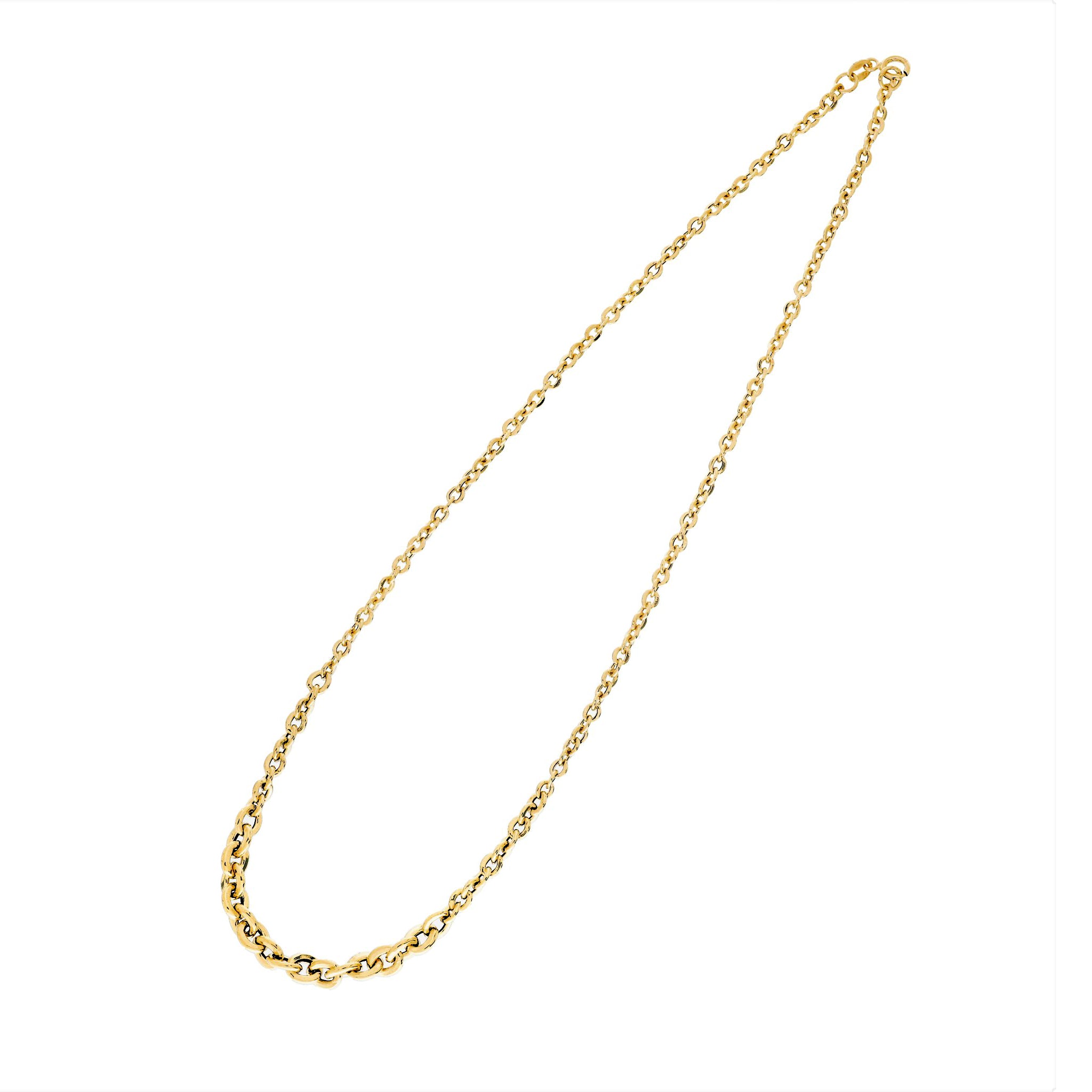 K18ネックレス(イタリア製)《23T10345》