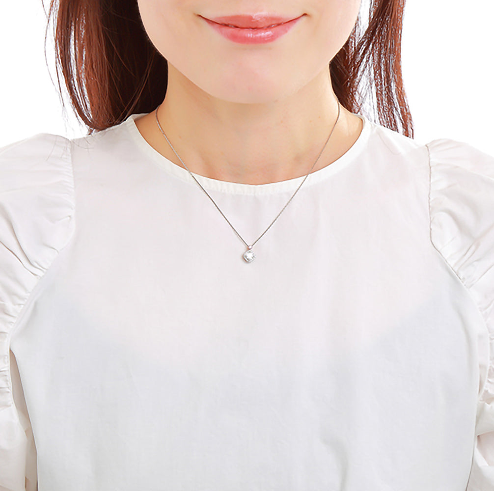 【限定1点】ダイヤモンド/ピンクダイヤモンド PT/K18ネックレス(0.5カラット/Dカラー/IF/0.055カラット/ファンシーインテンスピンク/4月誕生石/グレーディングレポート付き)