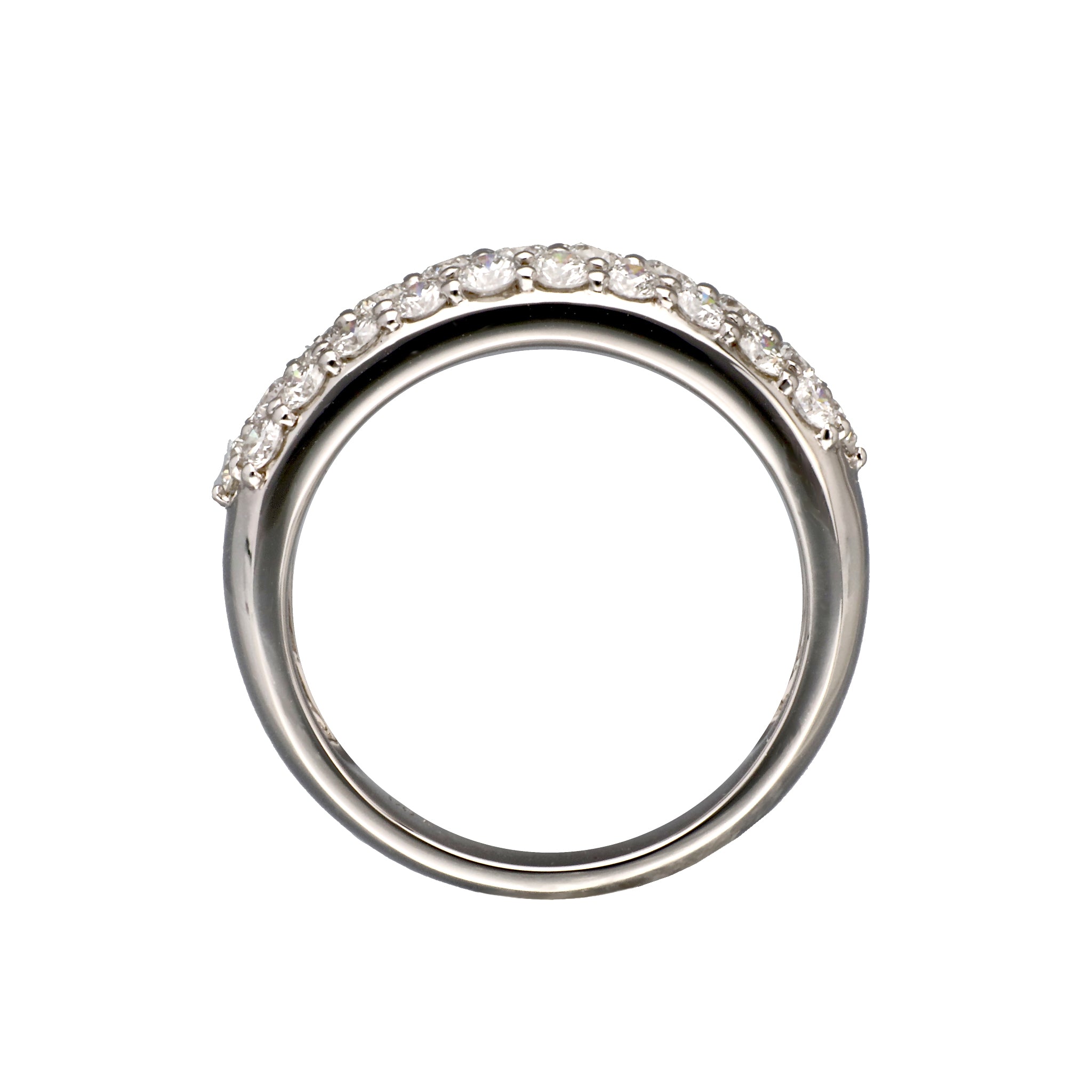 ダイヤモンド プラチナリング(計1.0カラット/パヴェ/1st記念商品)《JRGD1934》