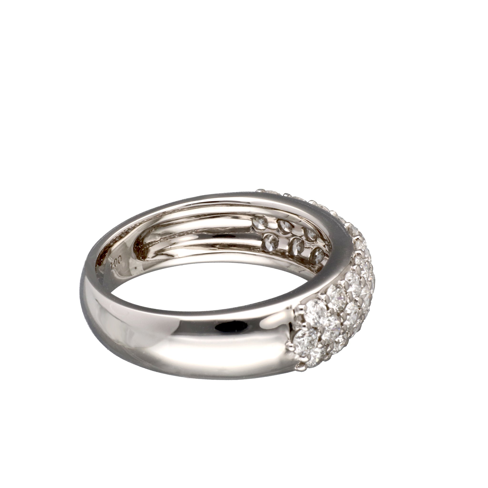 ダイヤモンド プラチナリング(計1.0カラット/パヴェ/1st記念商品)《JRGD1934》