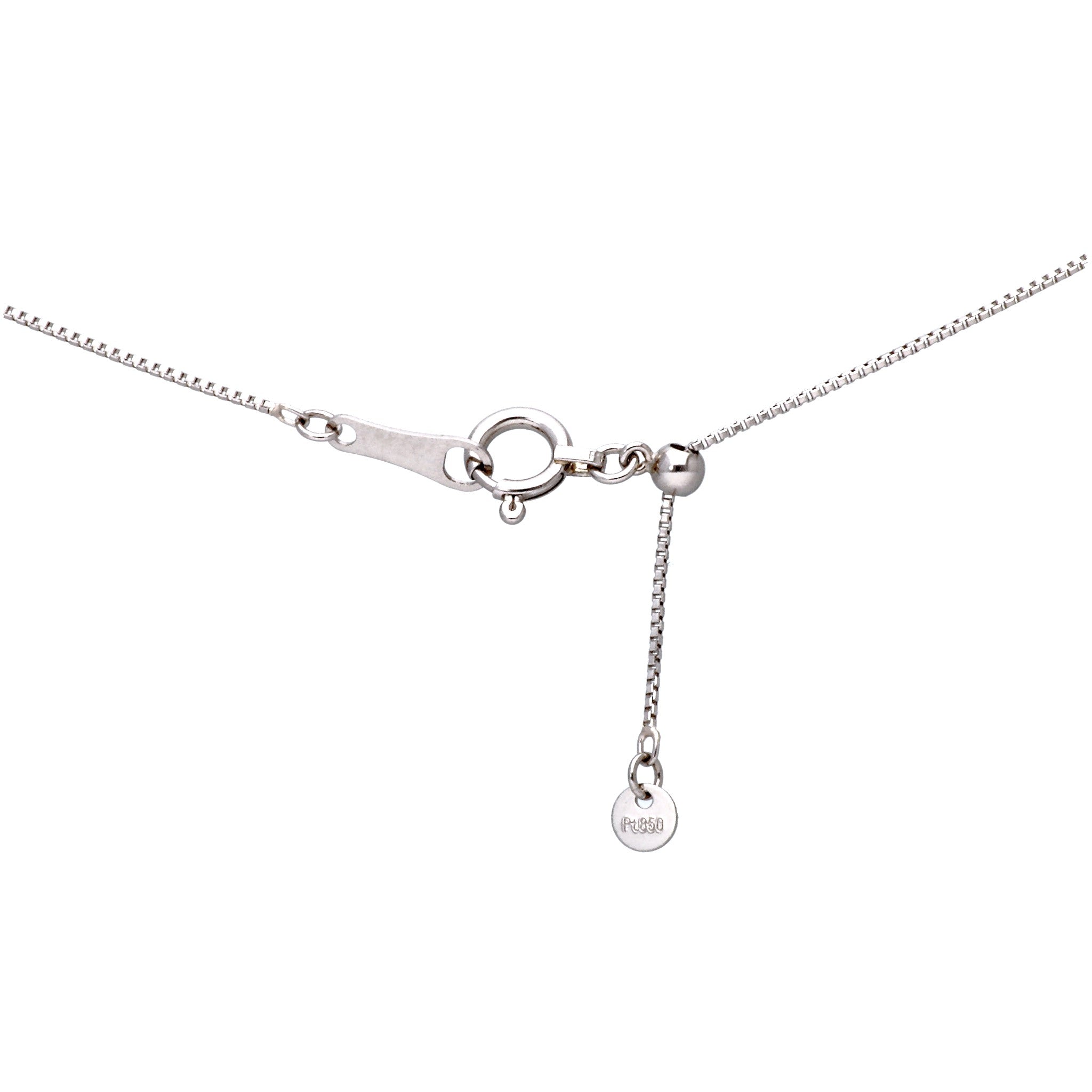 ダイヤモンド プラチナネックレス(0.80カラット/Dカラー/SIクラス/EX/4月誕生石/GIAグレーディングレポート付)《JPDD1938》