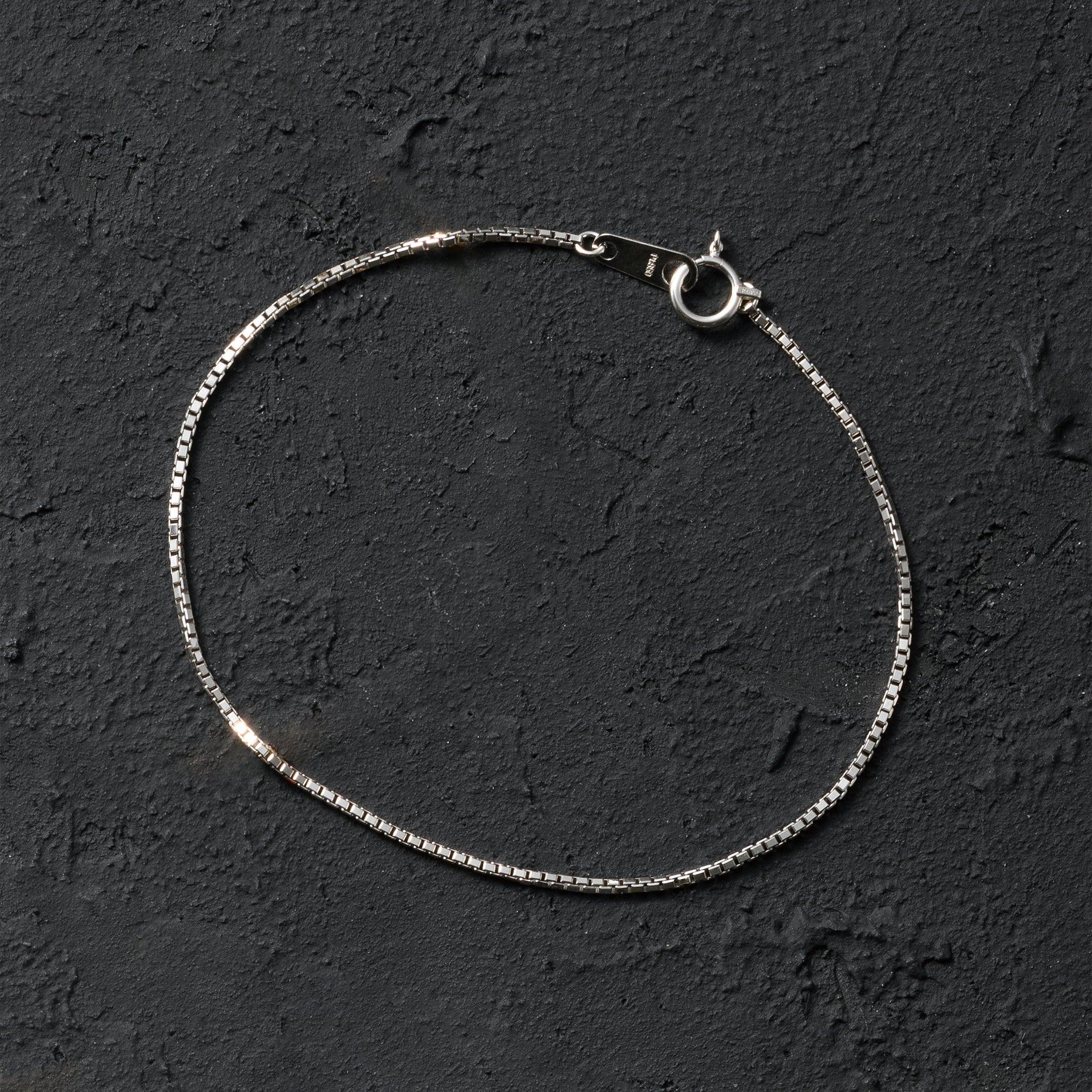 プラチナブレスレット(ベネチアン/幅1.0mm)《24C30102 