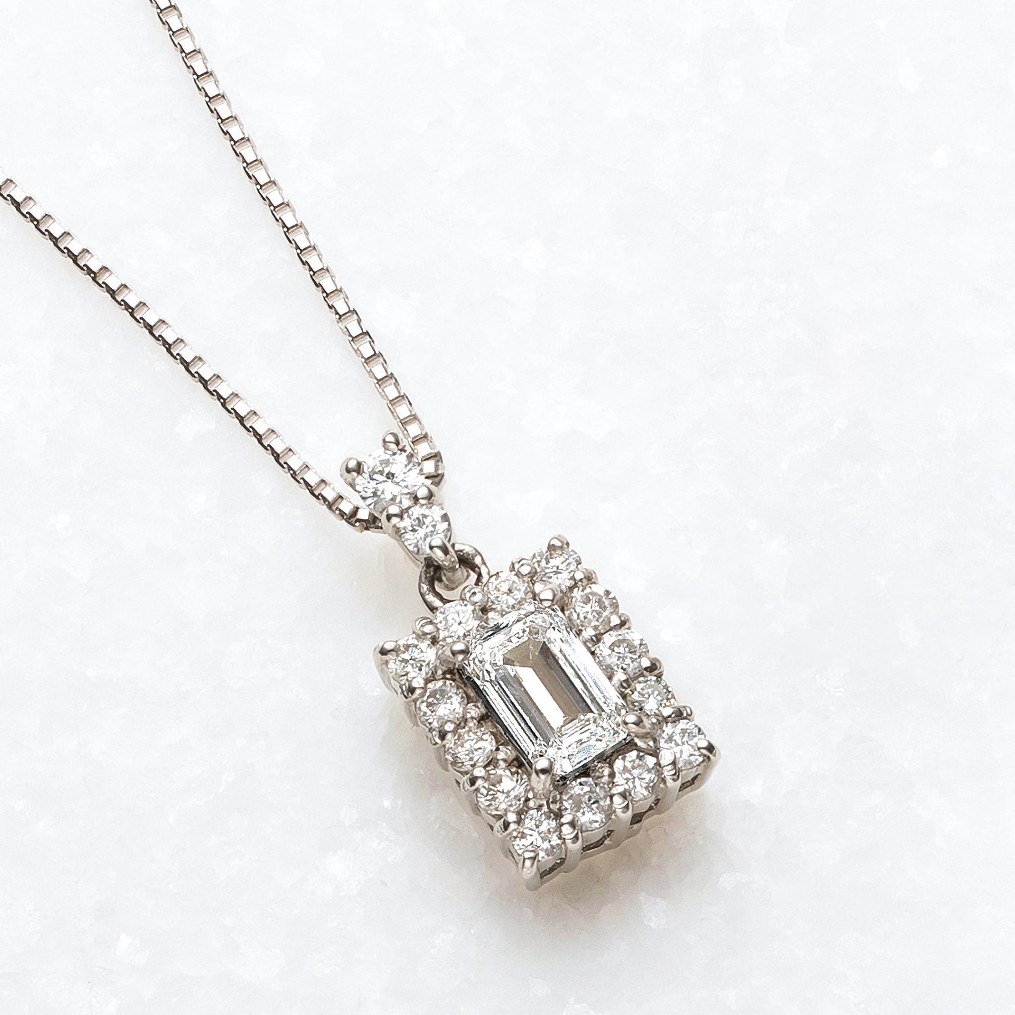 限定4点】ダイヤモンド プラチナネックレス(0.2カラット/Dカラー/VS2  