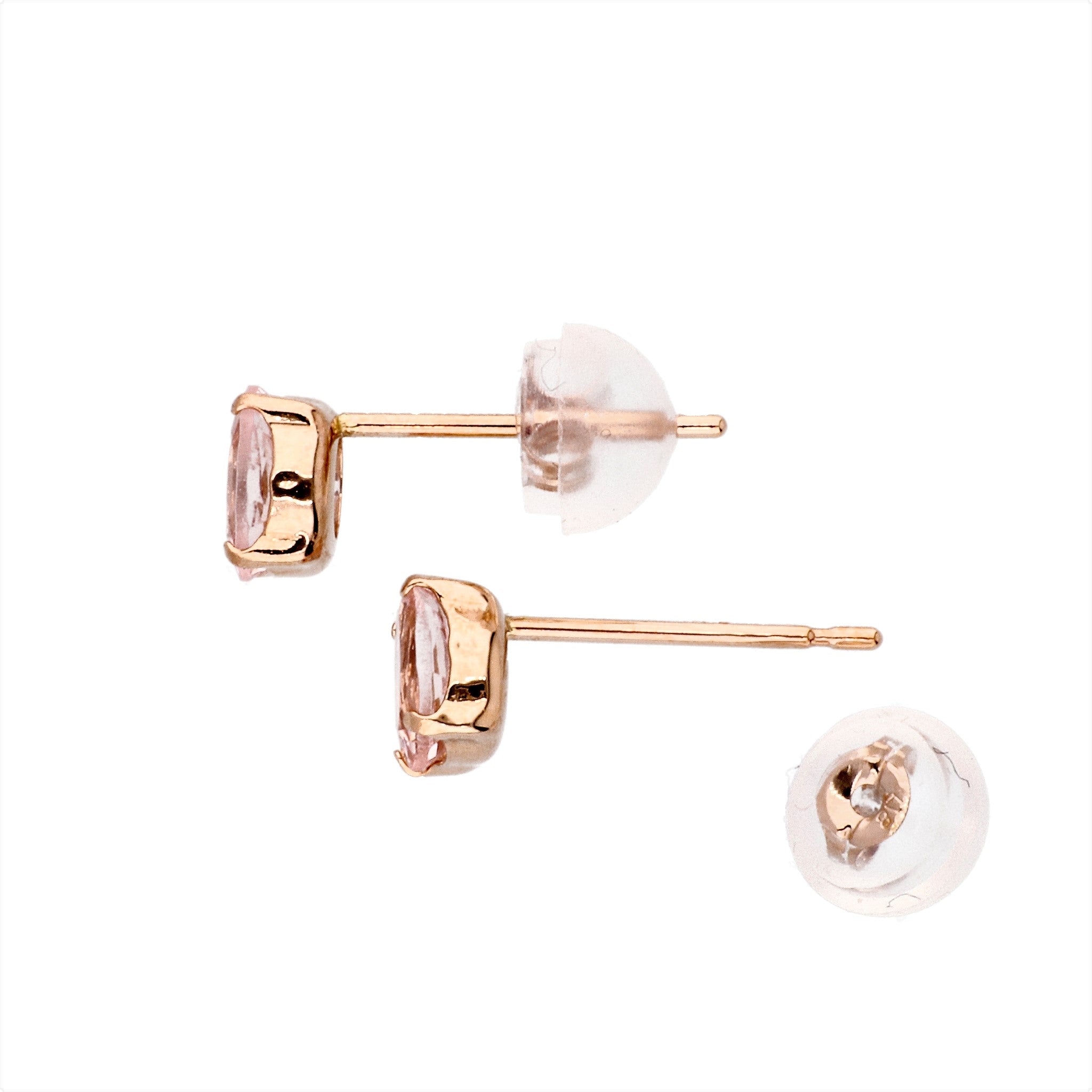 【限定数10】モルガナイト K18ピアス《24T10140》