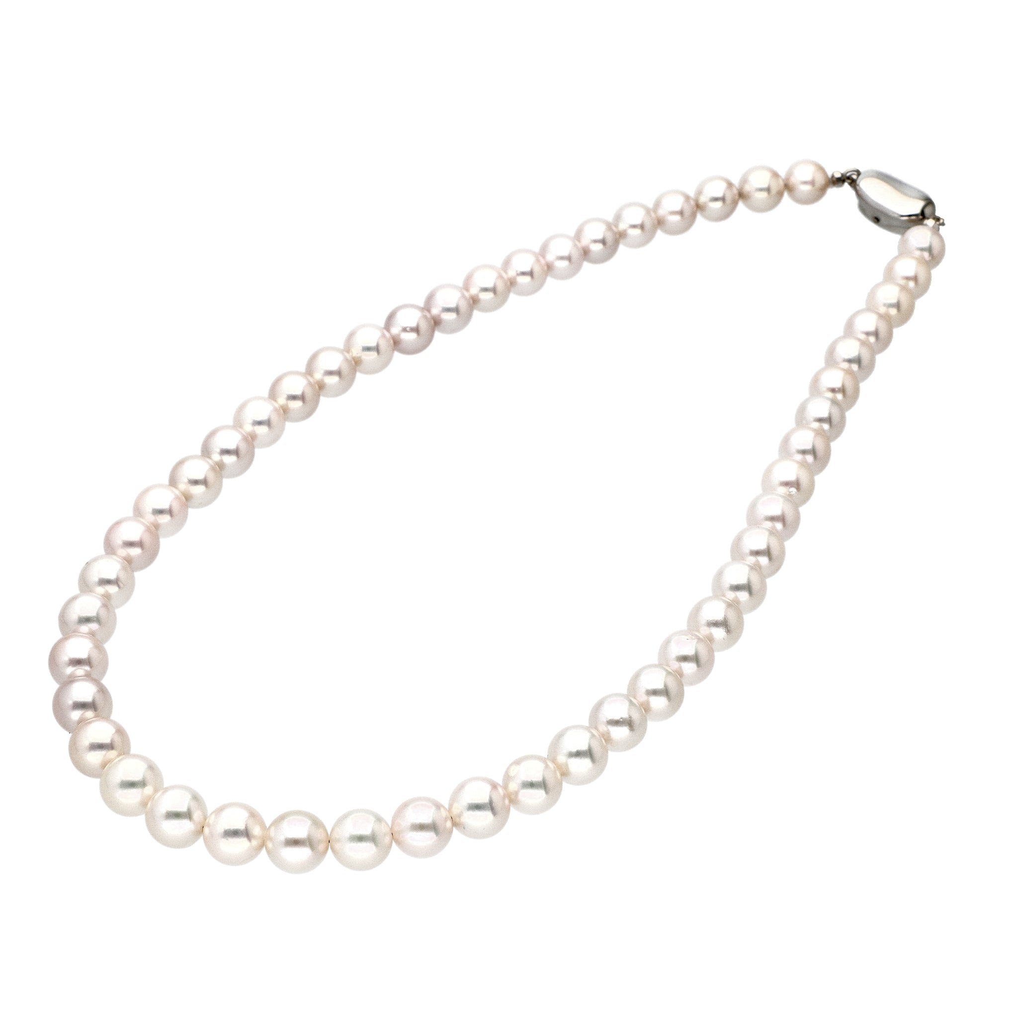 【限定1点】パールネックレス(アコヤ真珠/8mm/6月誕生石)《24T10181》