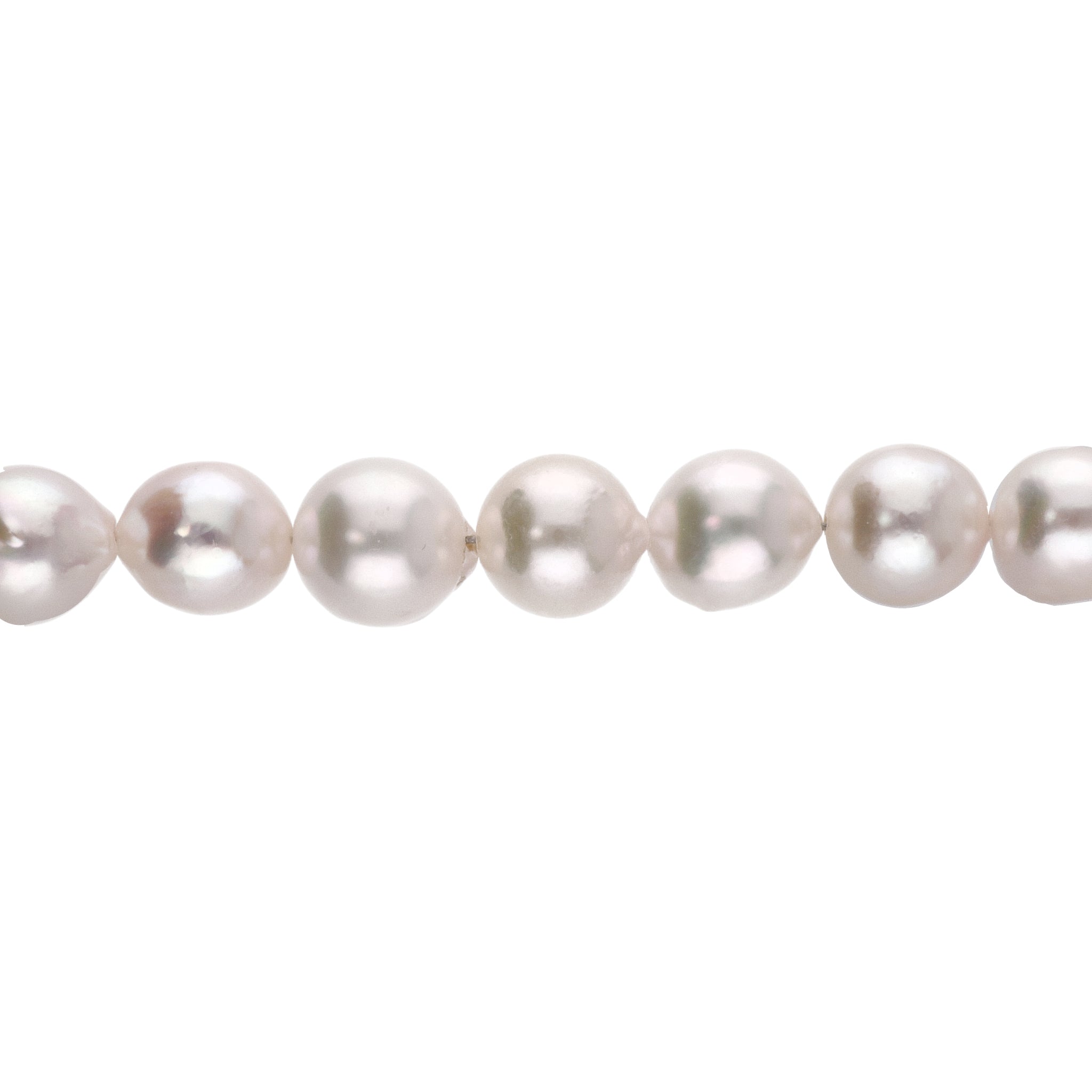 【限定1点】パールネックレス(アコヤ真珠/7~8mm/バロック珠/6月誕生石)《24T10182》