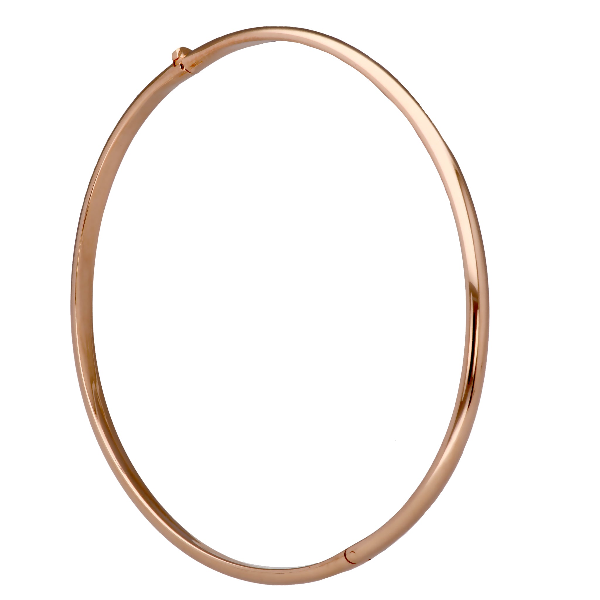 K18バングル(ピンクゴールド/イタリア製)《24T10231》