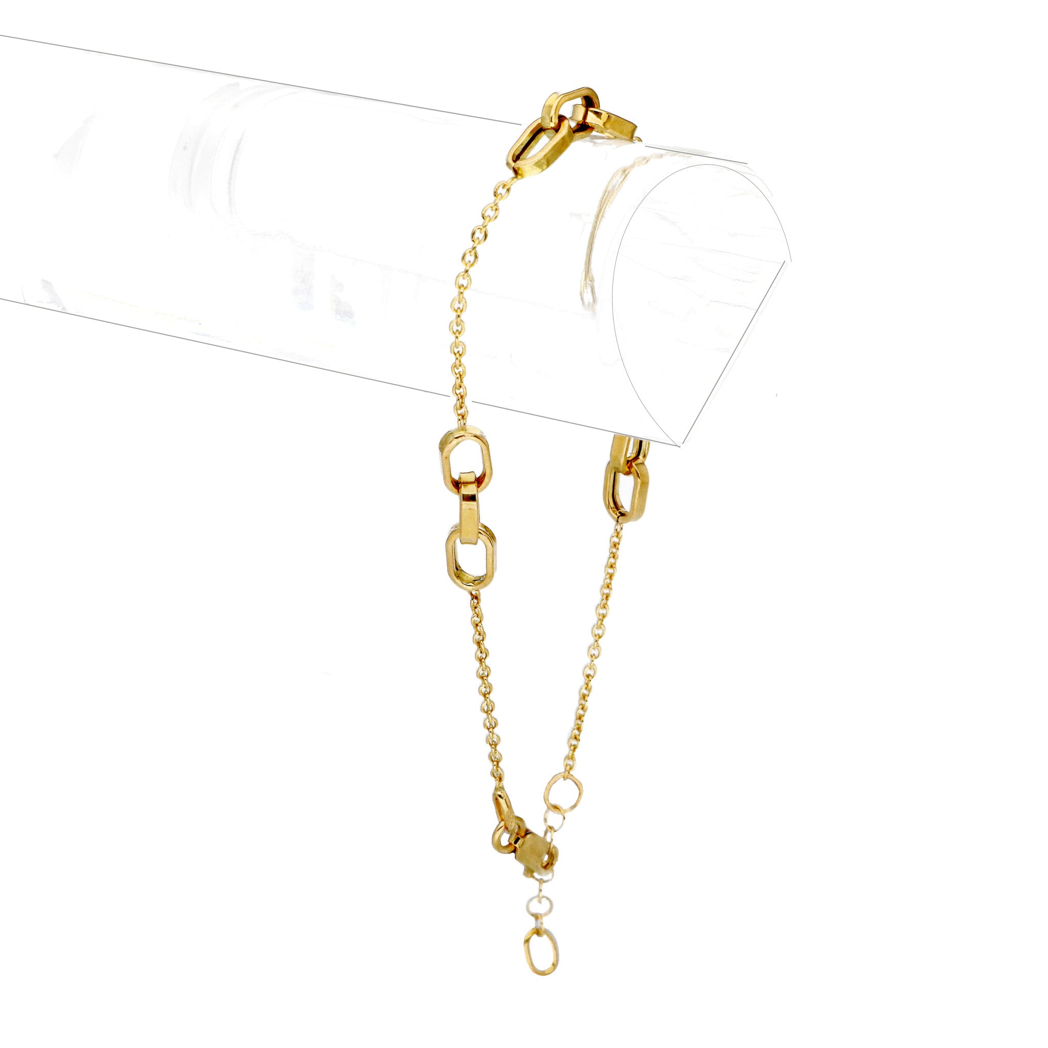 K18ブレスレット(イタリア製)《24T10296》