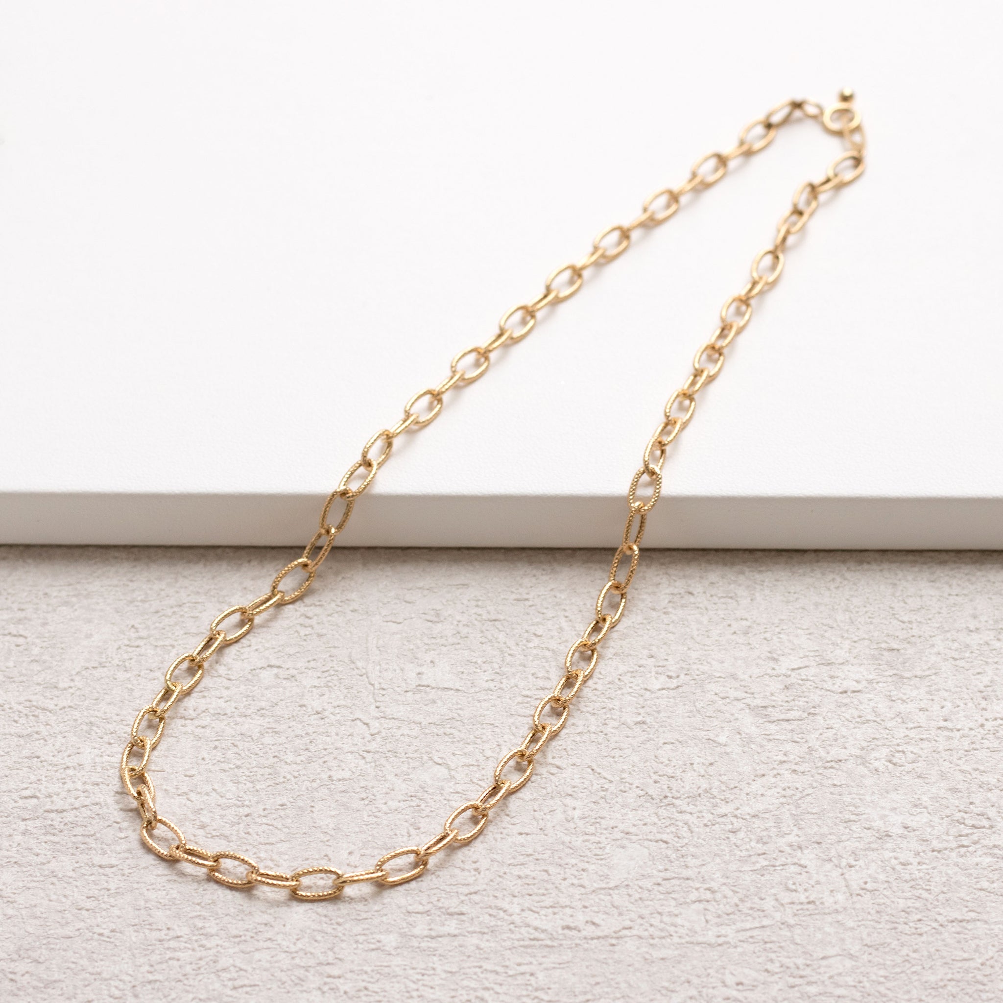 K18ネックレス(イタリア製)《24T10319》