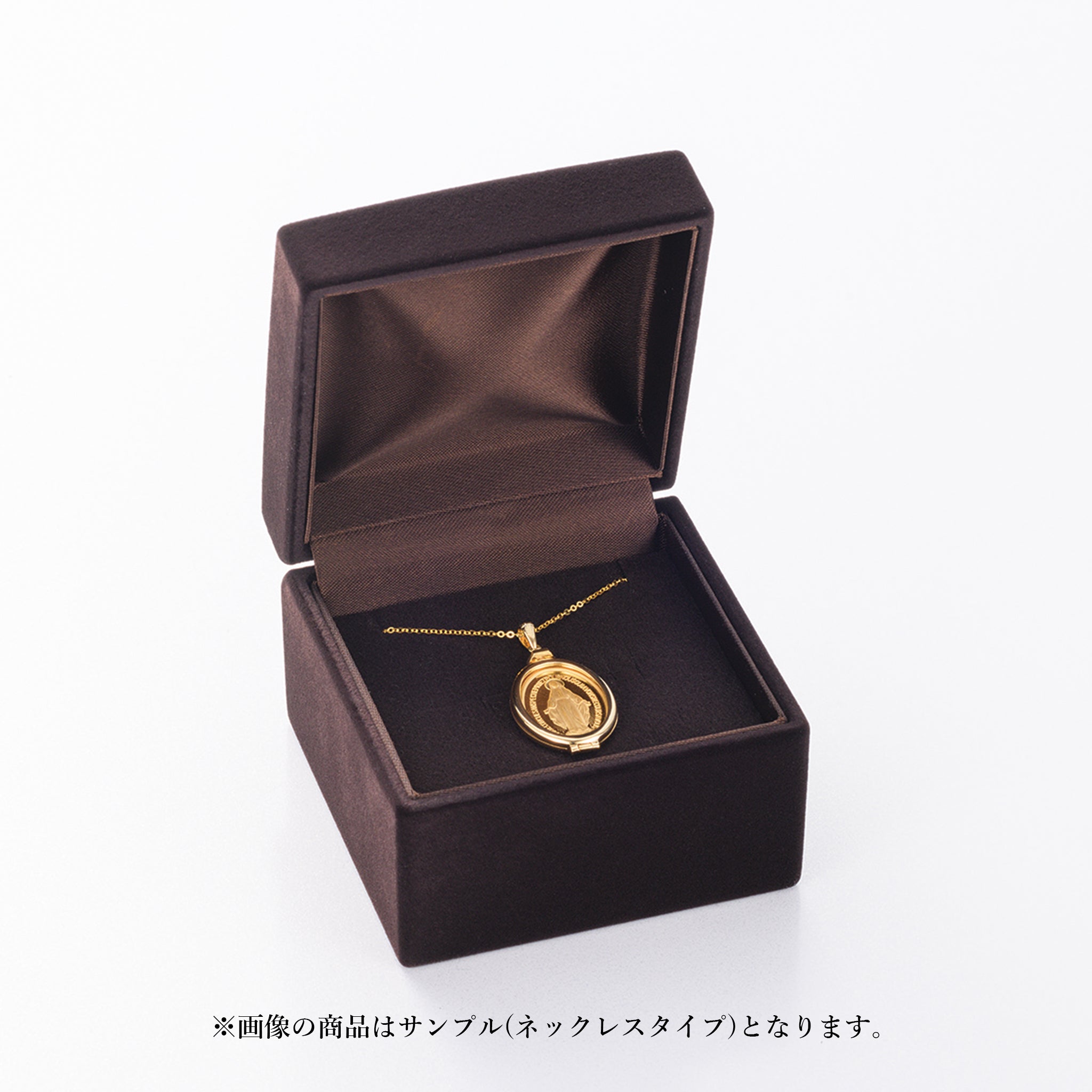 K24金製品(純金/不思議のメダイ/メダル/5g/造幣局品位刻印付)《26C10102》