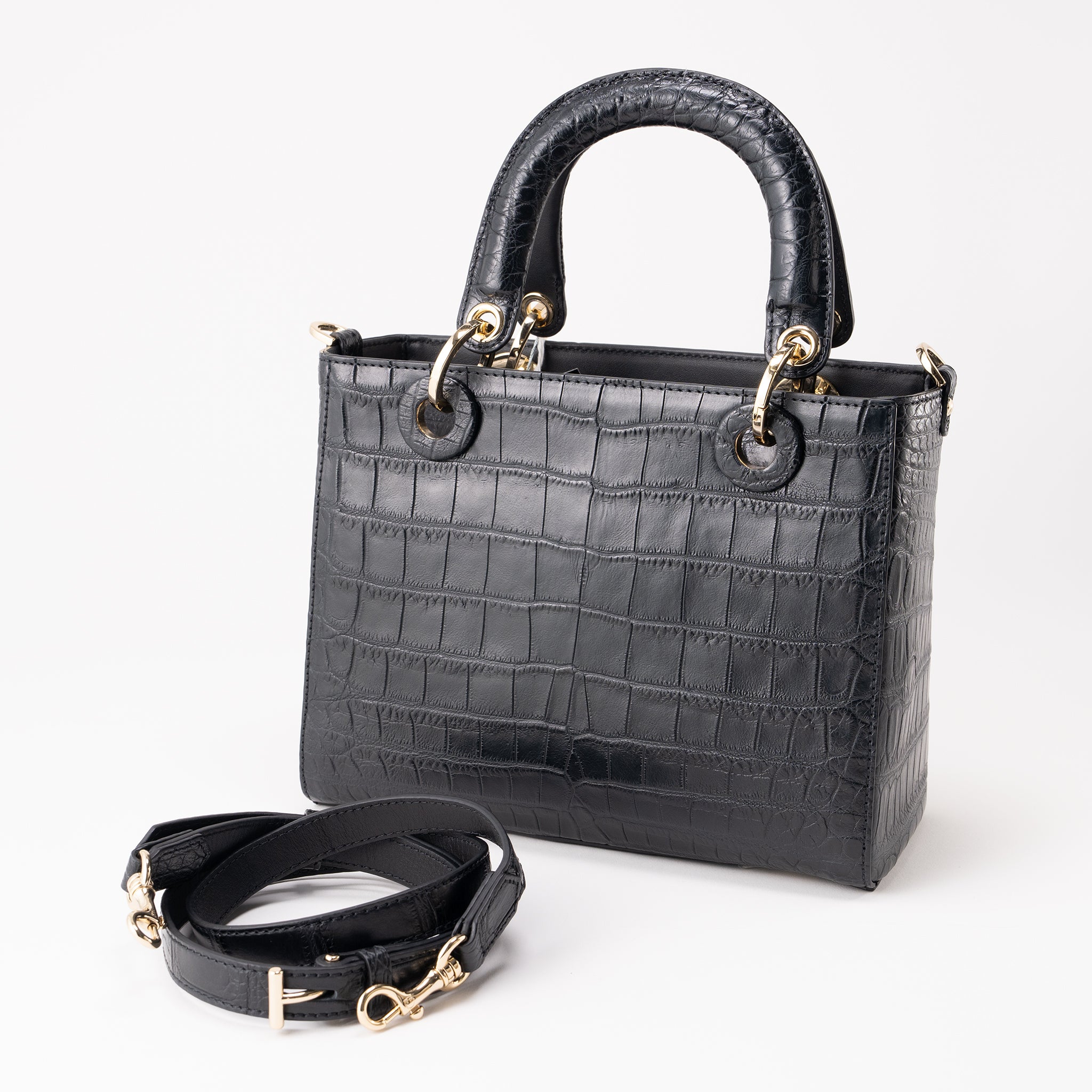 【限定3点】バッグ(クロコダイル/牛革)《25C30133》