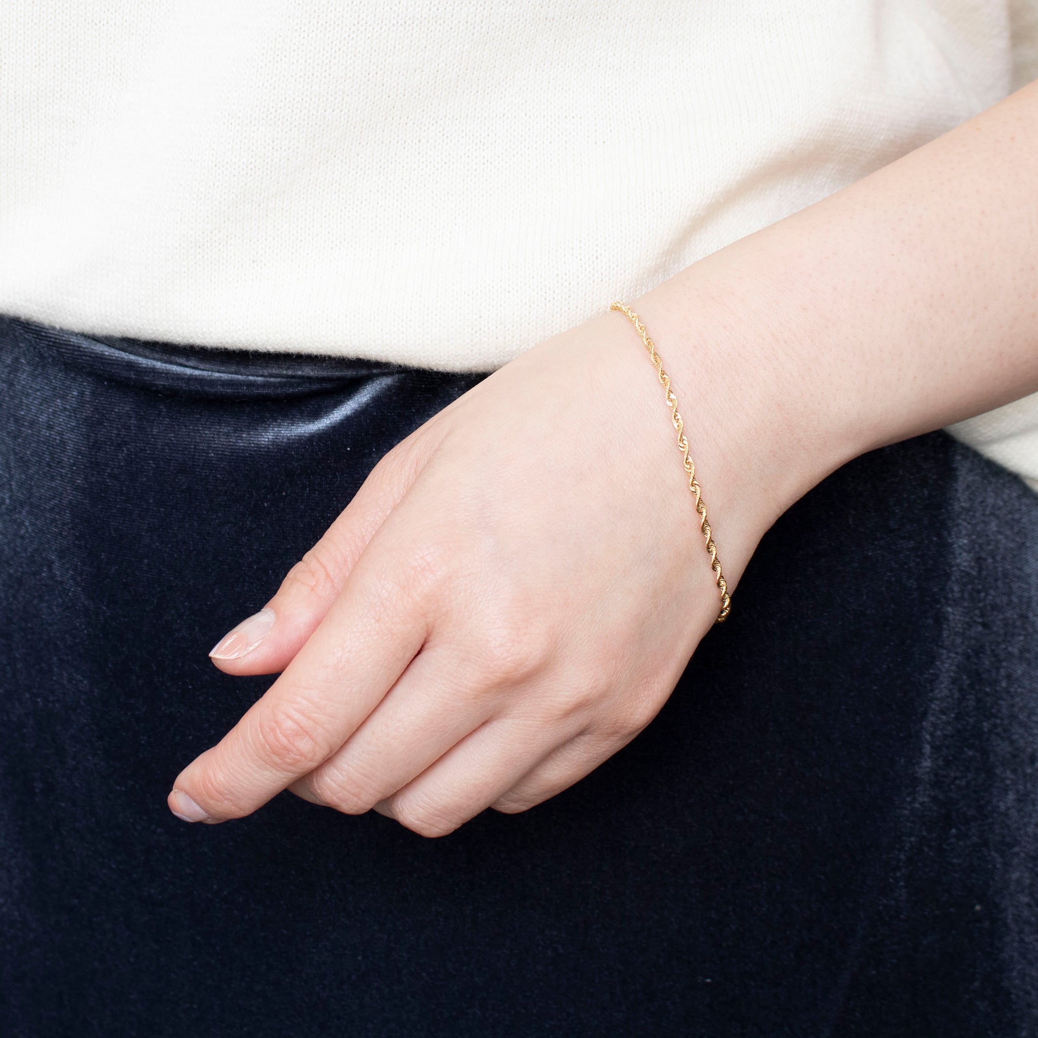 K18ブレスレット《25C40103》