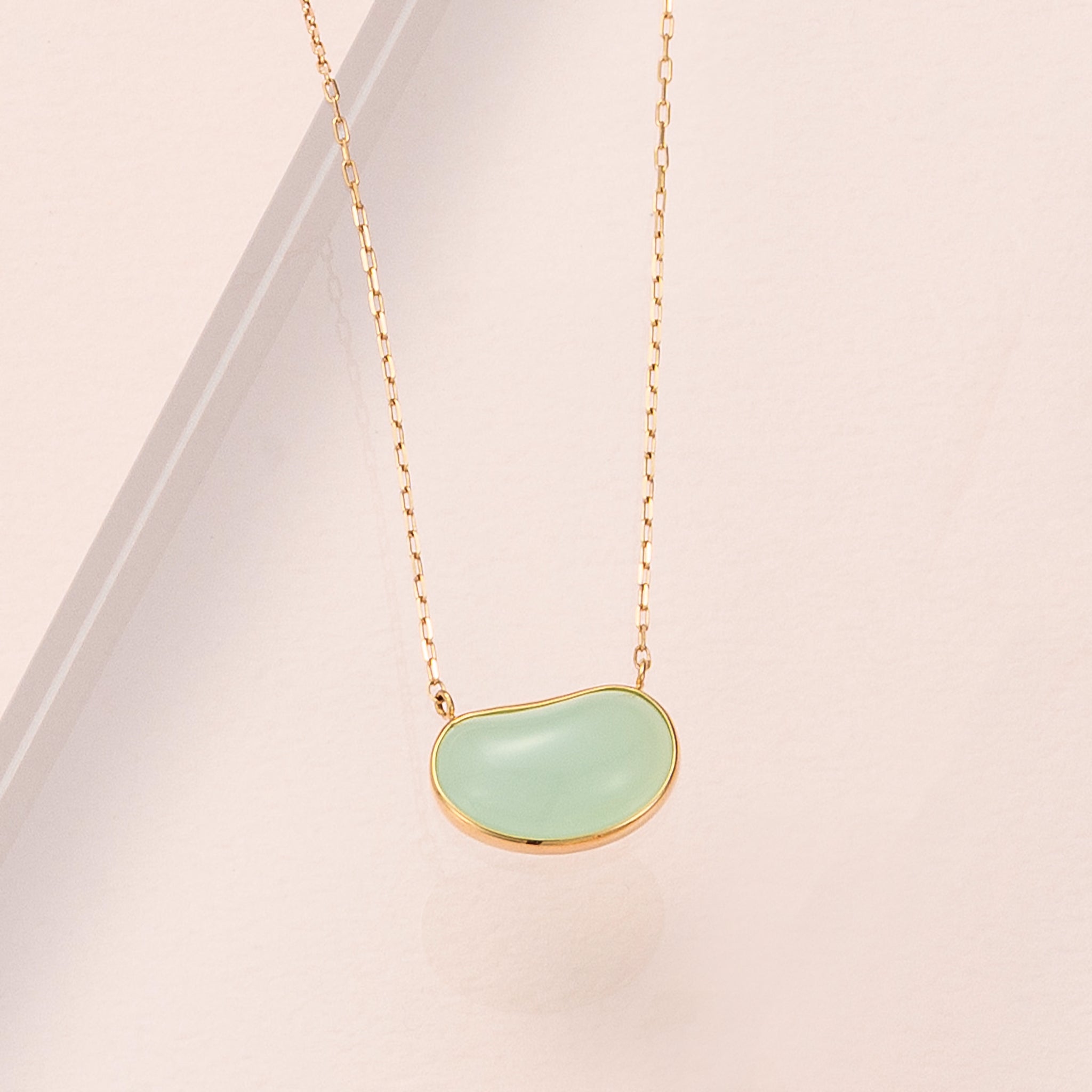 クリソプレーズ K18ネックレス《25C40113》