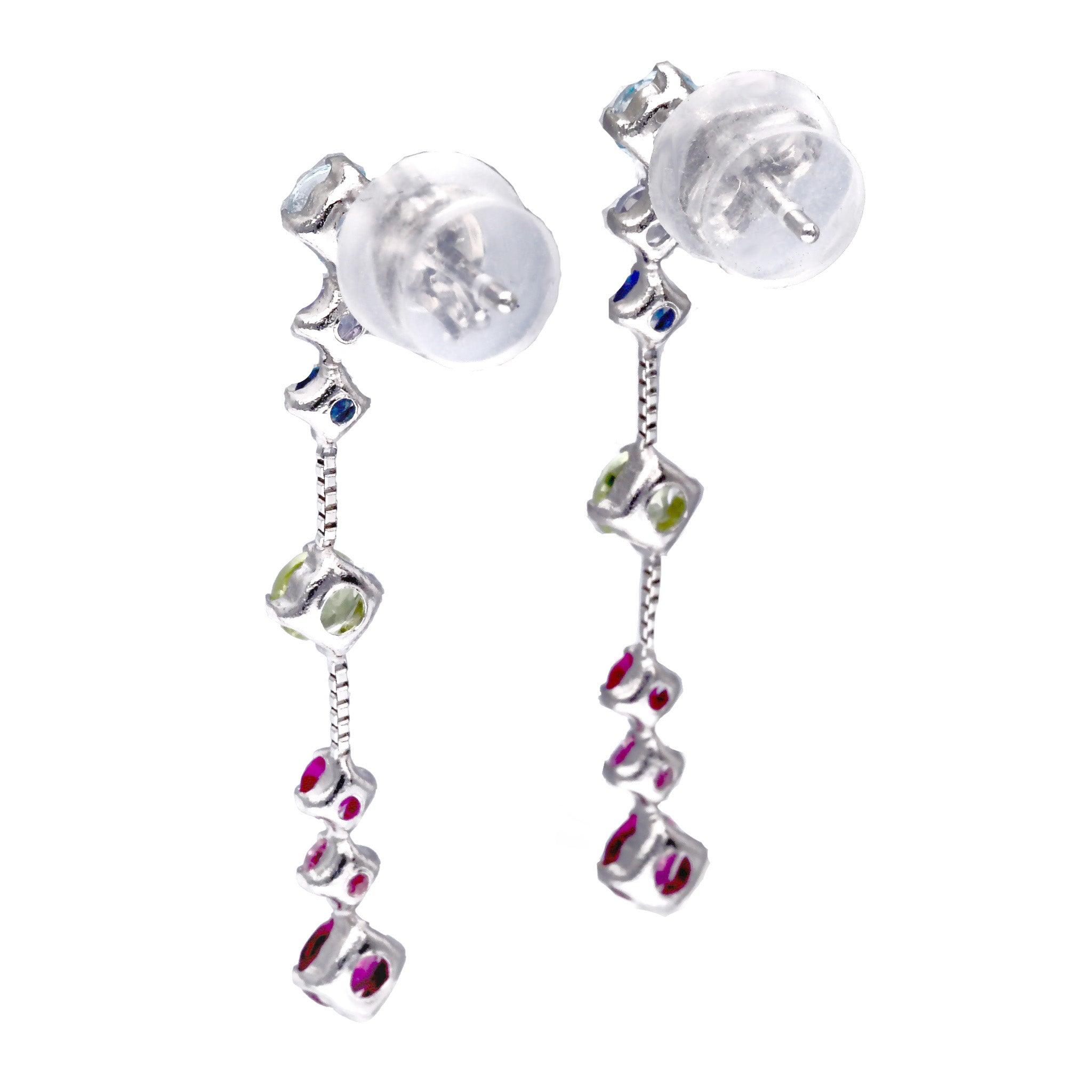 マルチカラー プラチナピアス《25C40119》