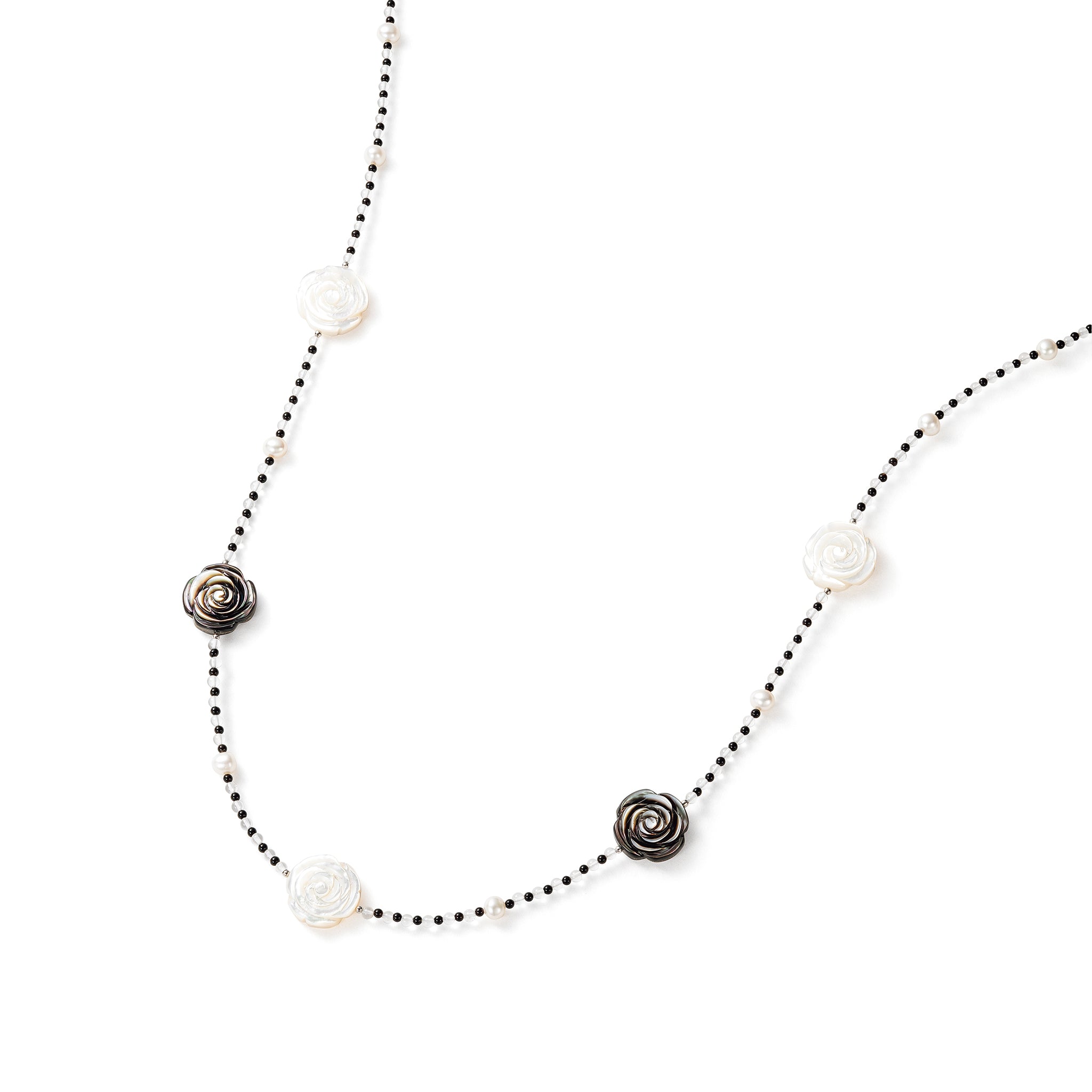 シェル/パール ネックレス(淡水真珠/ロング/75cm)《25C60115》