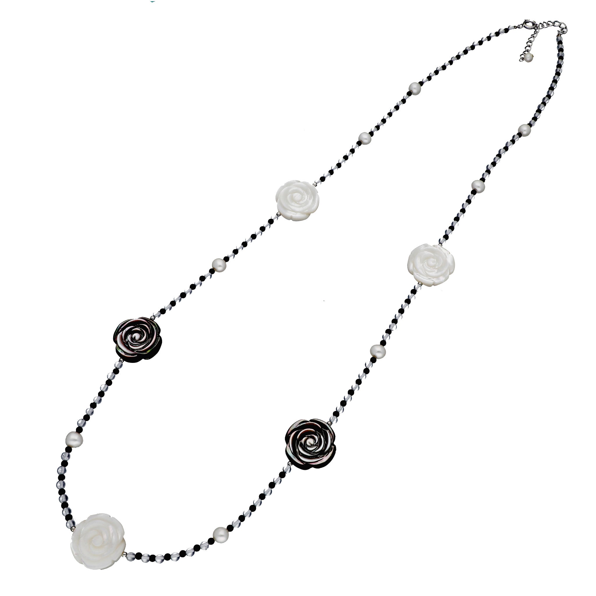 シェル/パール ネックレス(淡水真珠/ロング/75cm)《25C60115》