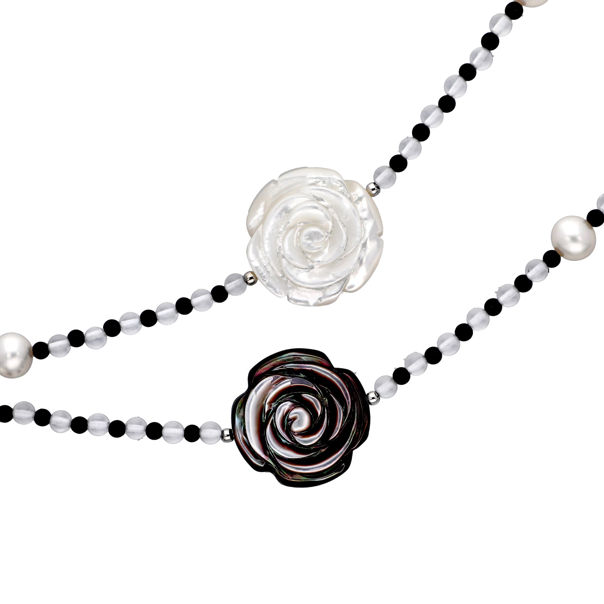 シェル/パール ネックレス(淡水真珠/ロング/75cm)《25C60115》