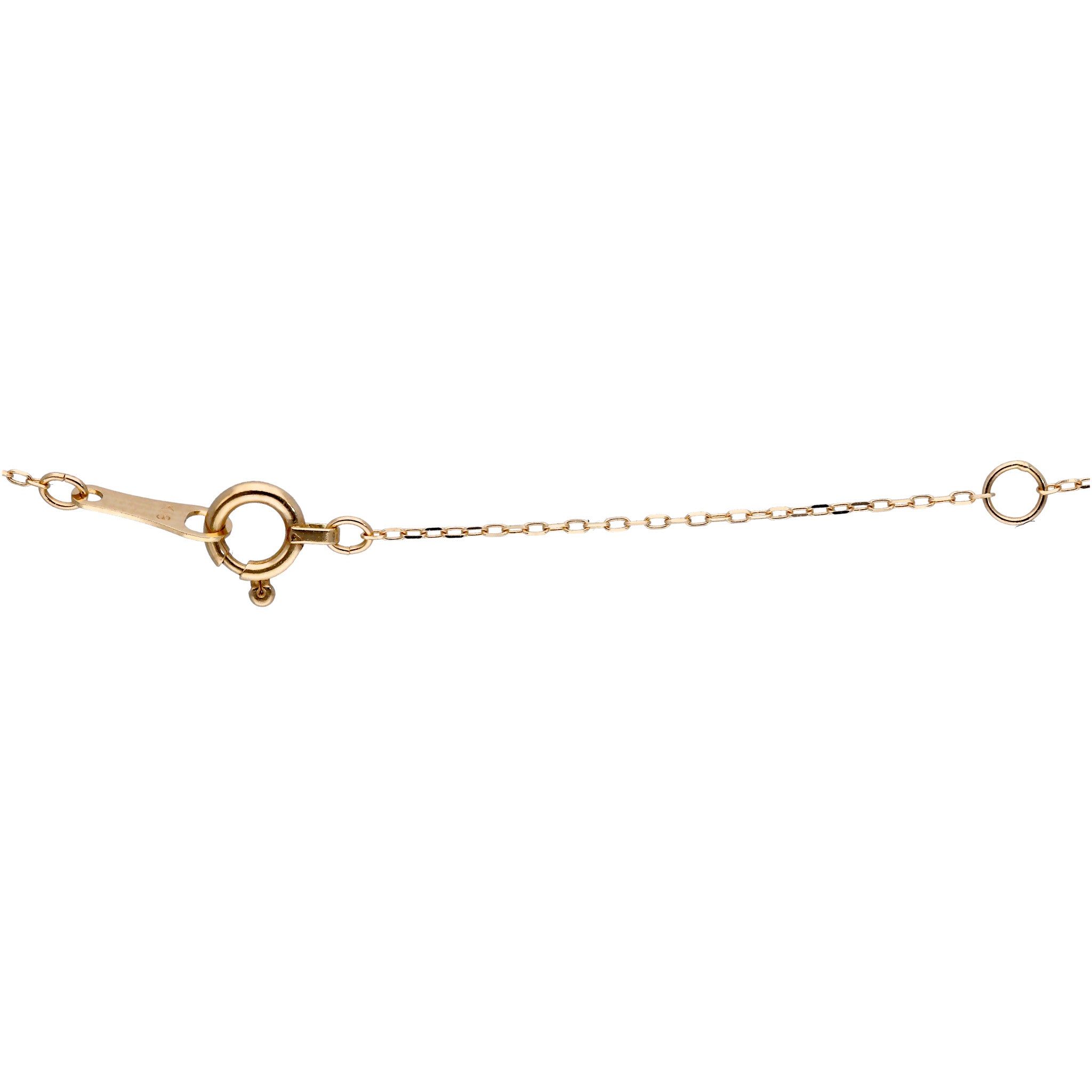 ダイヤモンド K18ネックレス(4月誕生石)《25C60116》