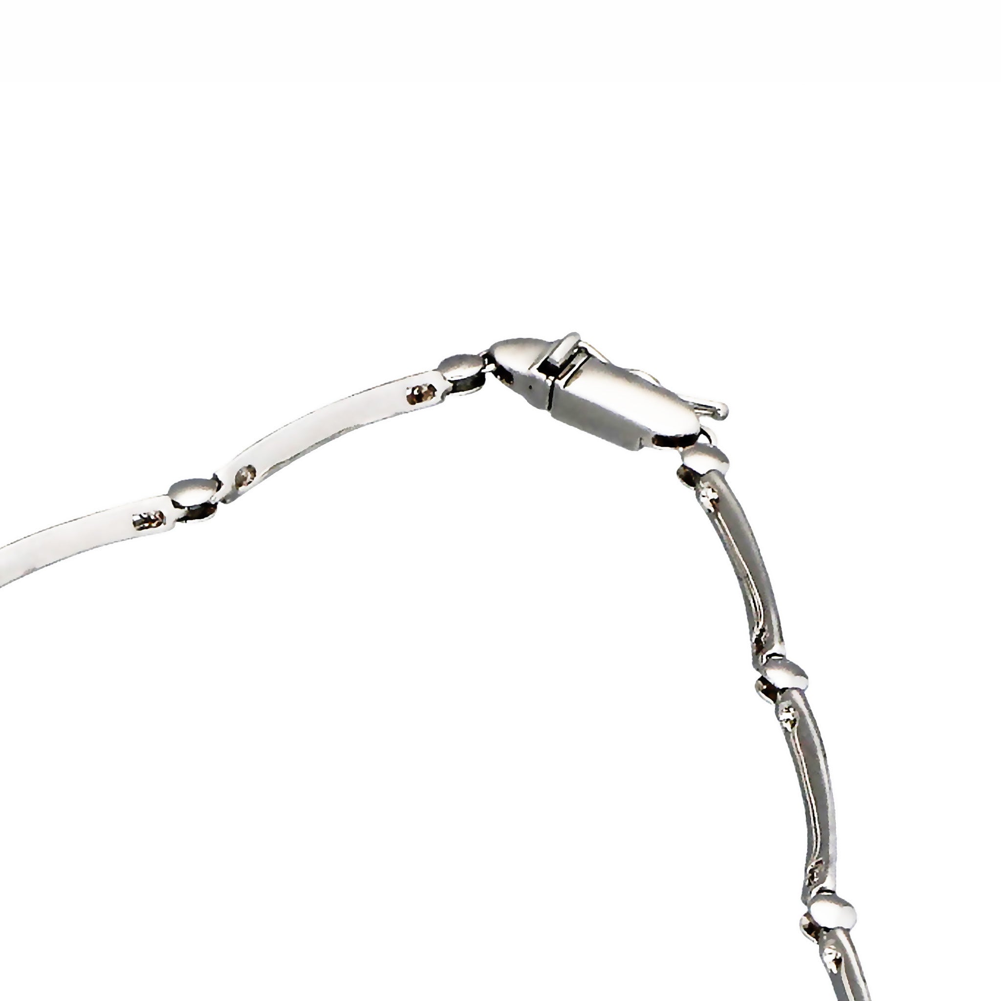 ダイヤモンド プラチナネックレス(計2.0カラット/Dカラー/SI2/GOOD/グレーディングレポート付/4月誕生石)《25C60126》