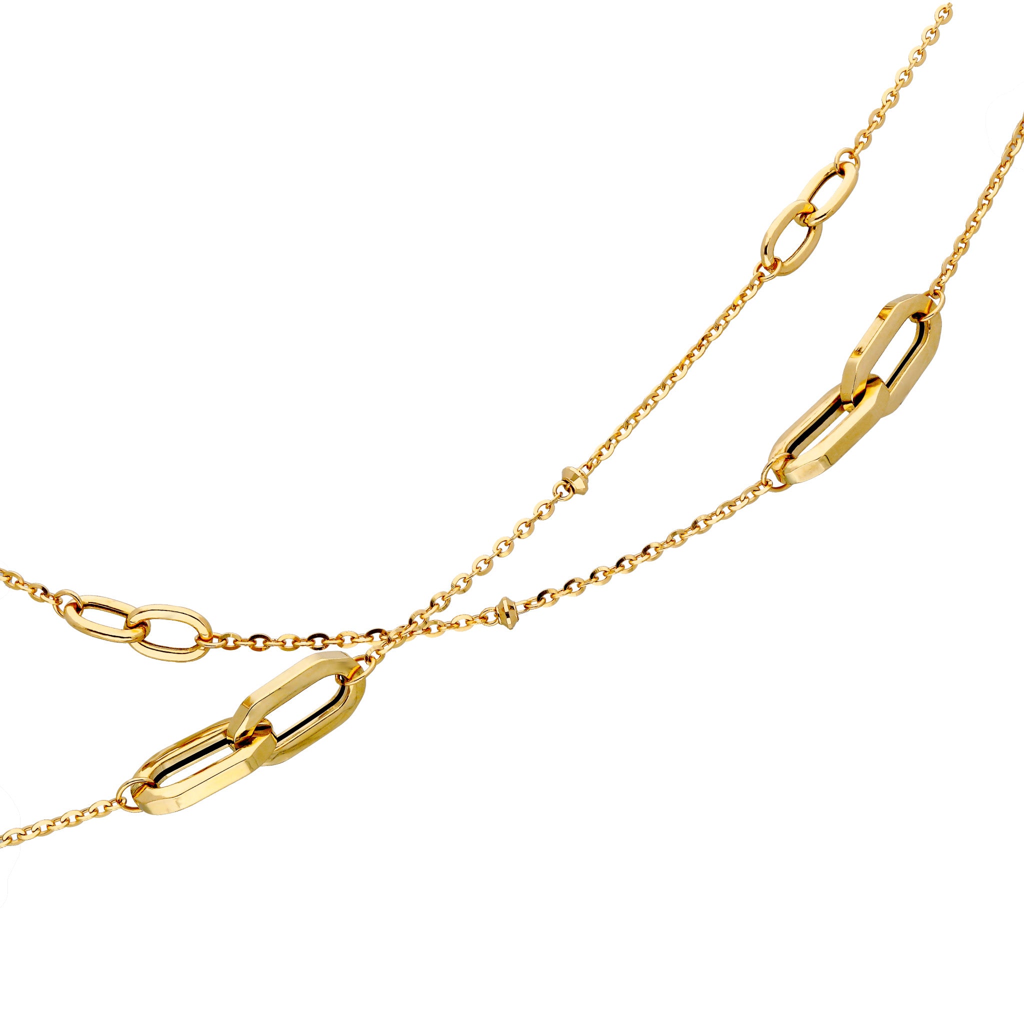 K18ネックレス(ロング/70cm)《25C70113》