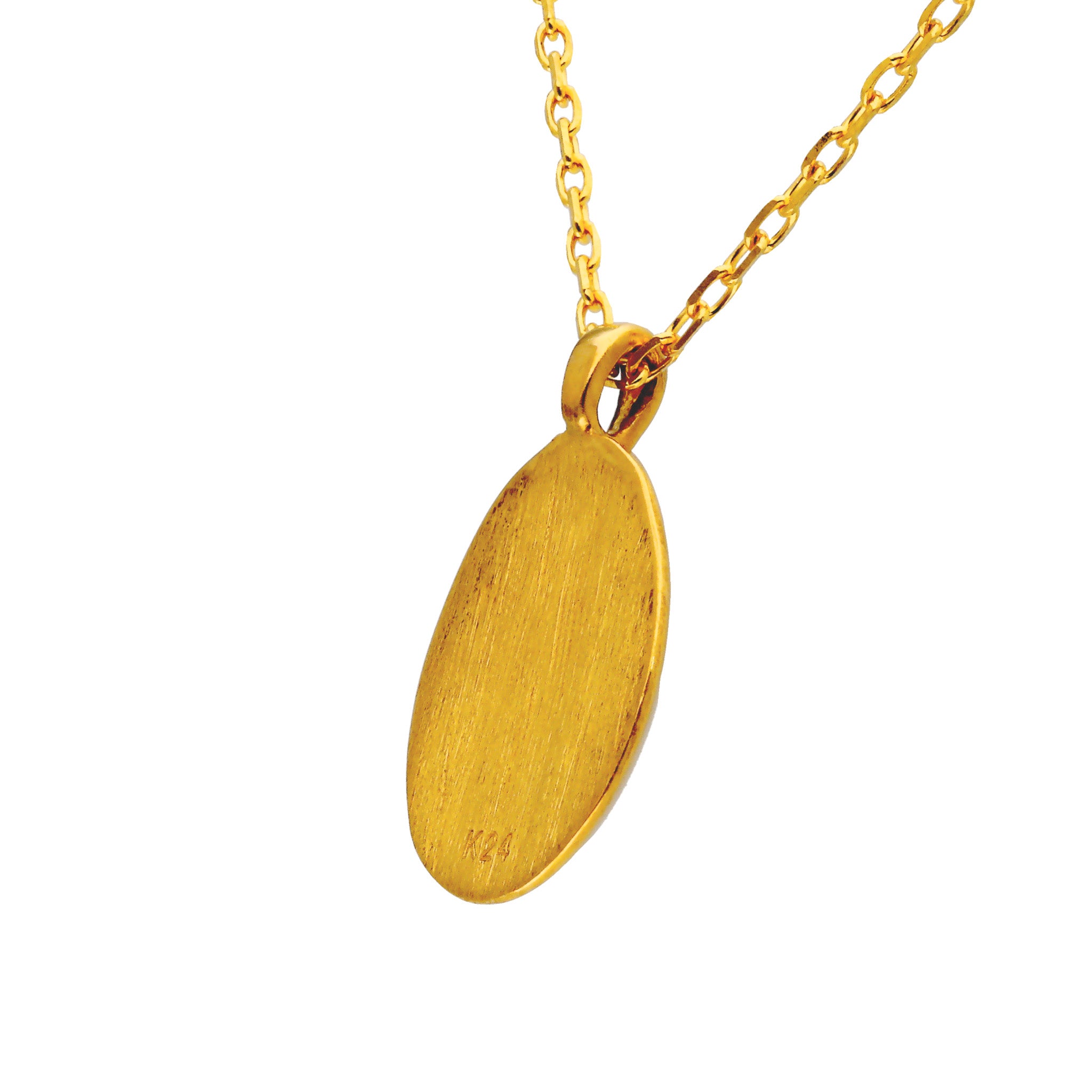 K24ネックレス(純金/造幣局品位刻印付)《25C70114》