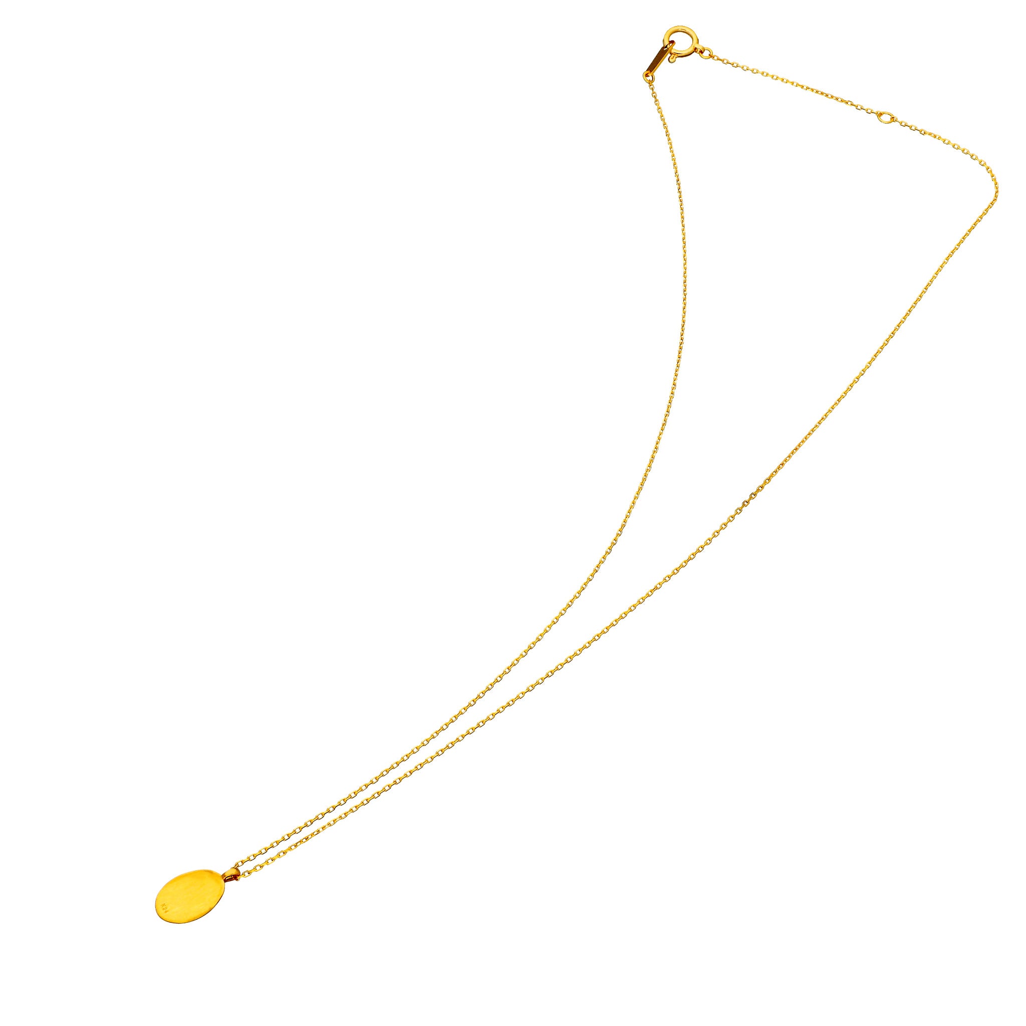 K24ネックレス(純金/造幣局品位刻印付)《25C70114》