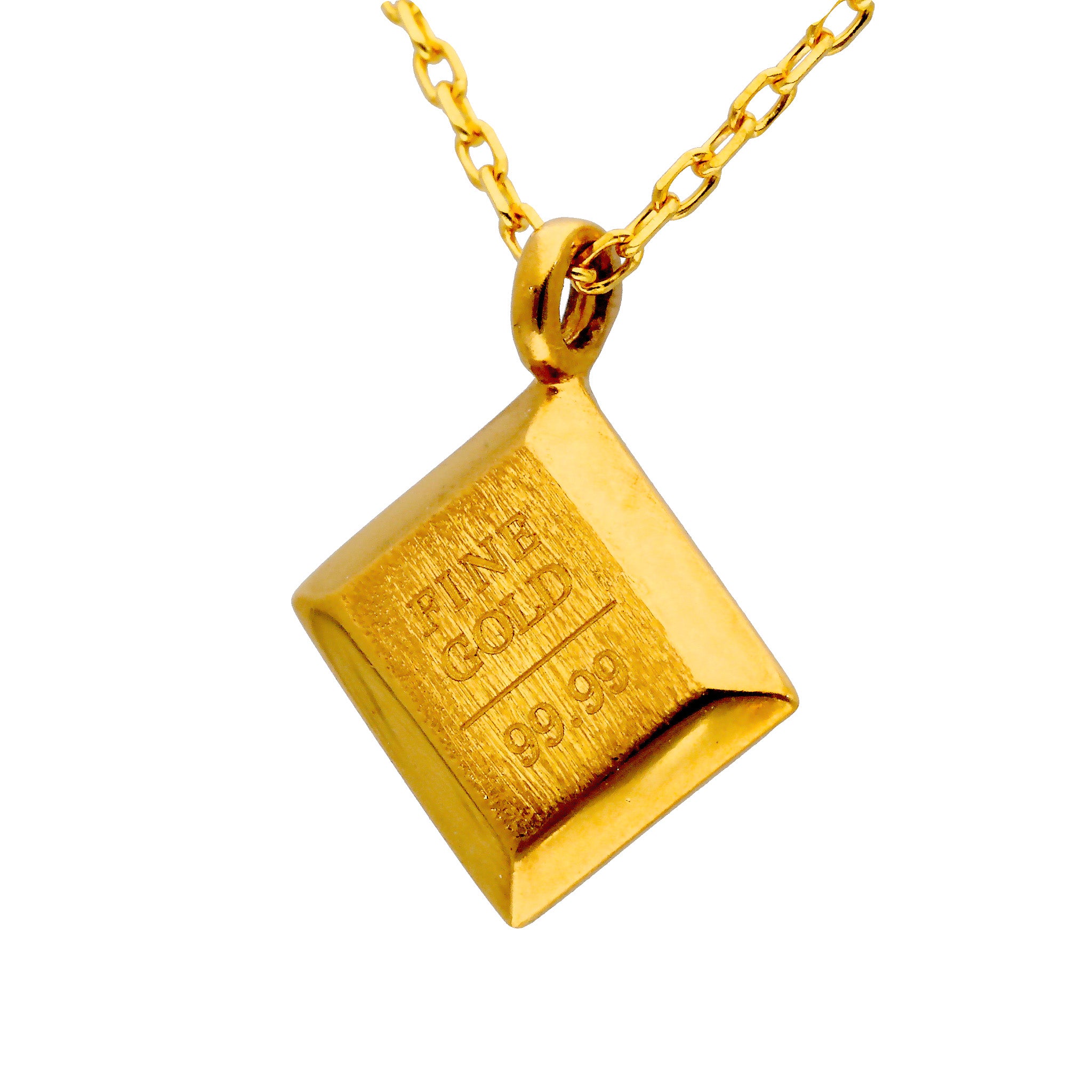 K24ネックレス(純金/造幣局品位刻印付)《25C70115》