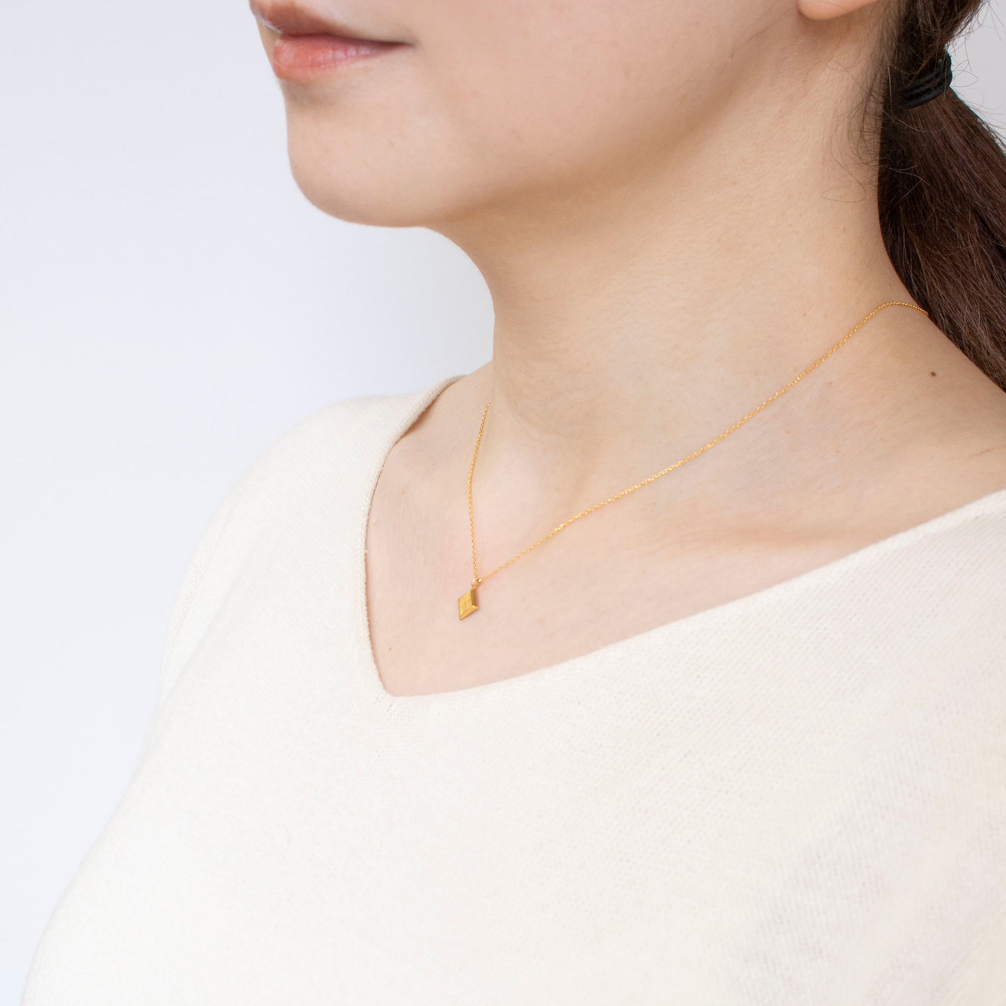 K24ネックレス(純金/造幣局品位刻印付)《25C70115》