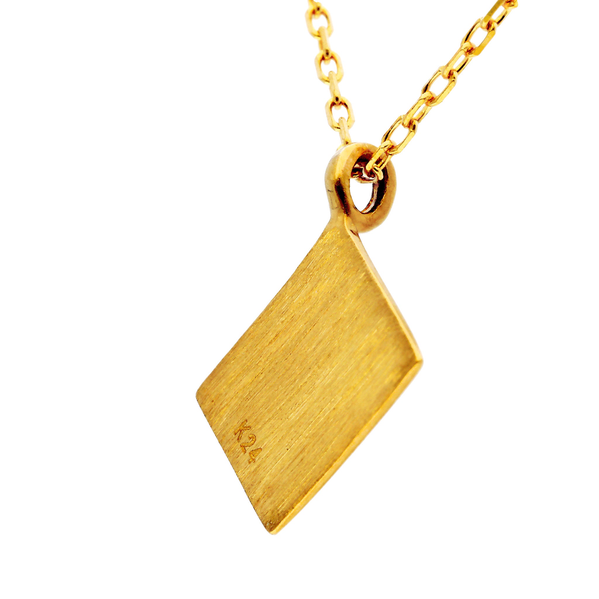 K24ネックレス(純金/造幣局品位刻印付)《25C70115》