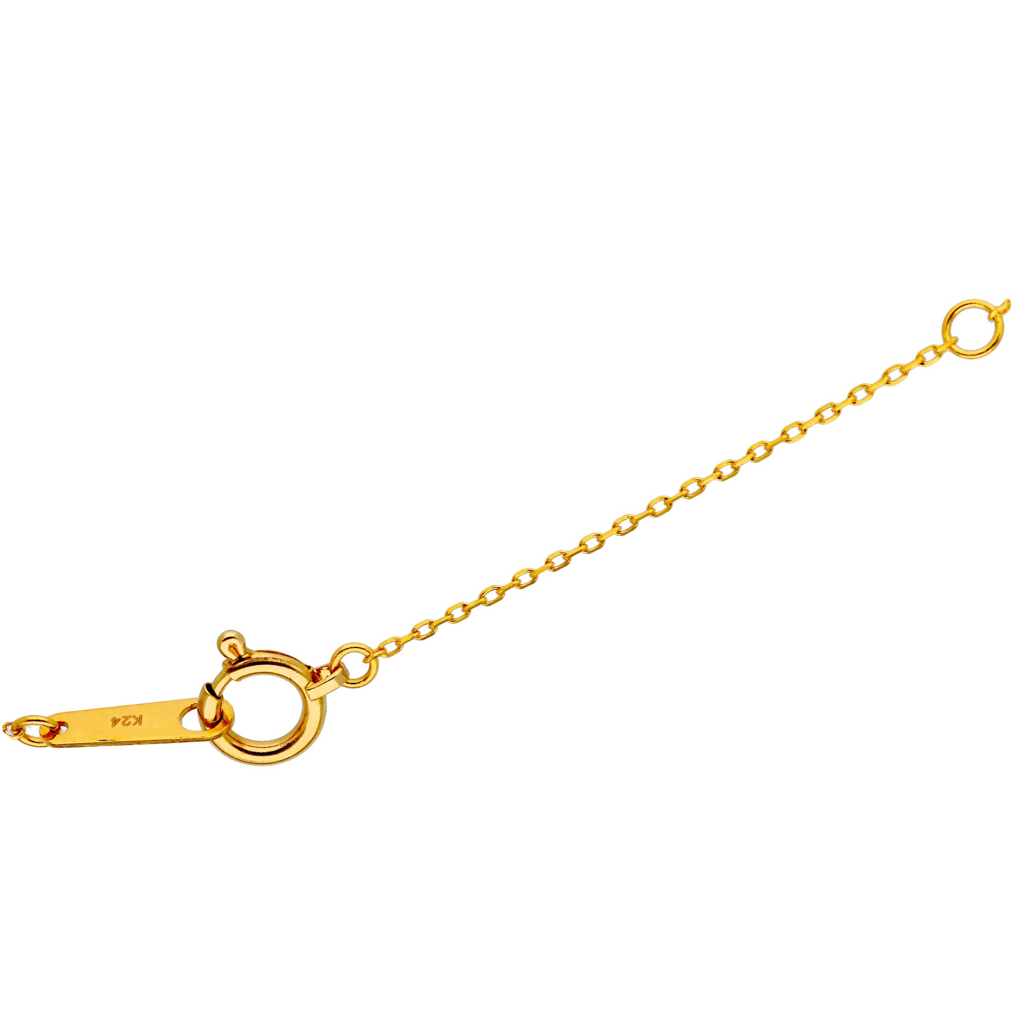 K24ネックレス(純金/造幣局品位刻印付)《25C70115》