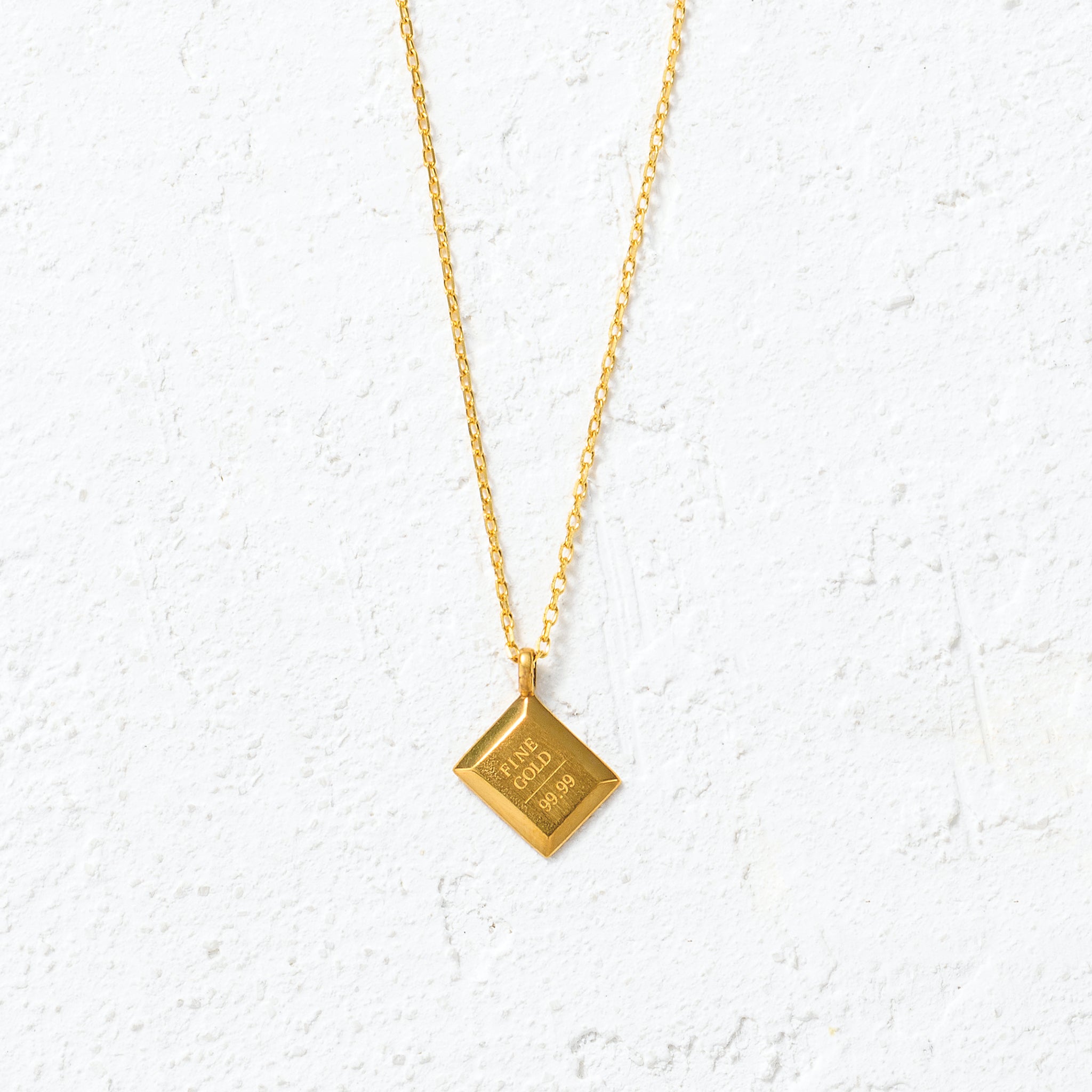 K24ネックレス(純金/造幣局品位刻印付)《25C70115》