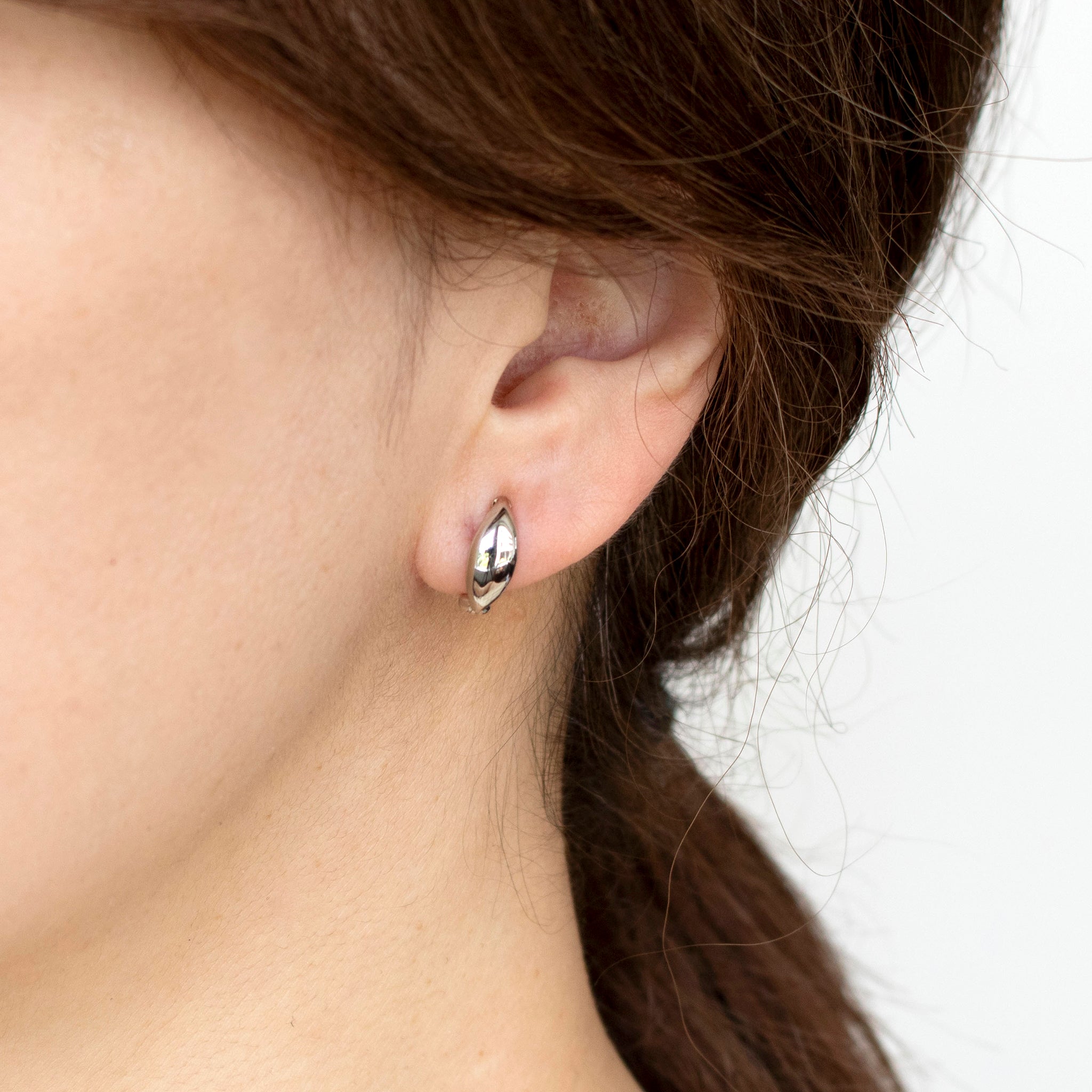 K10イヤリング(ピアリング/リバーシブル/コンビカラー)《25C70128》