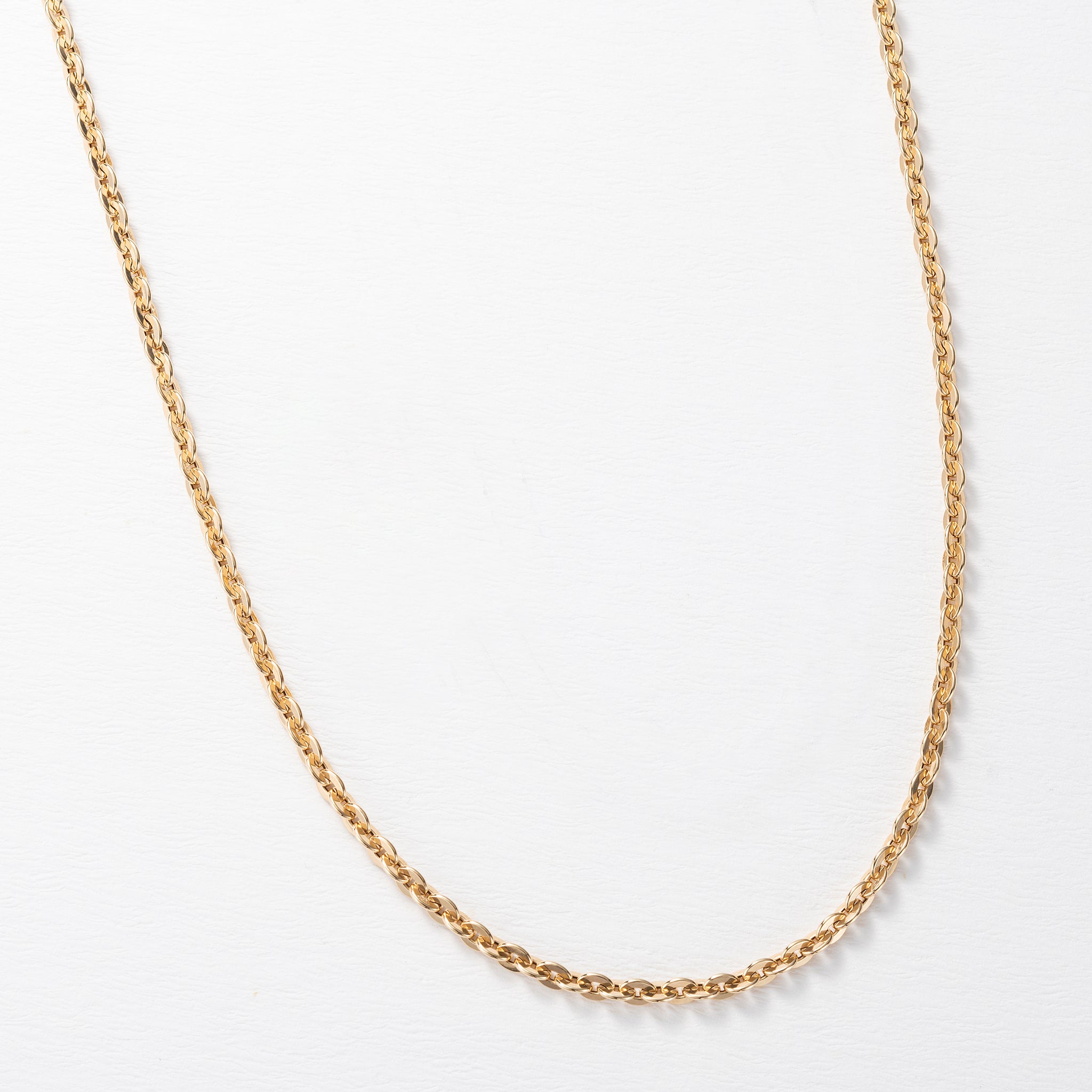 【限定1点】K18ネックレス(ロング/70cm)《25C80105》