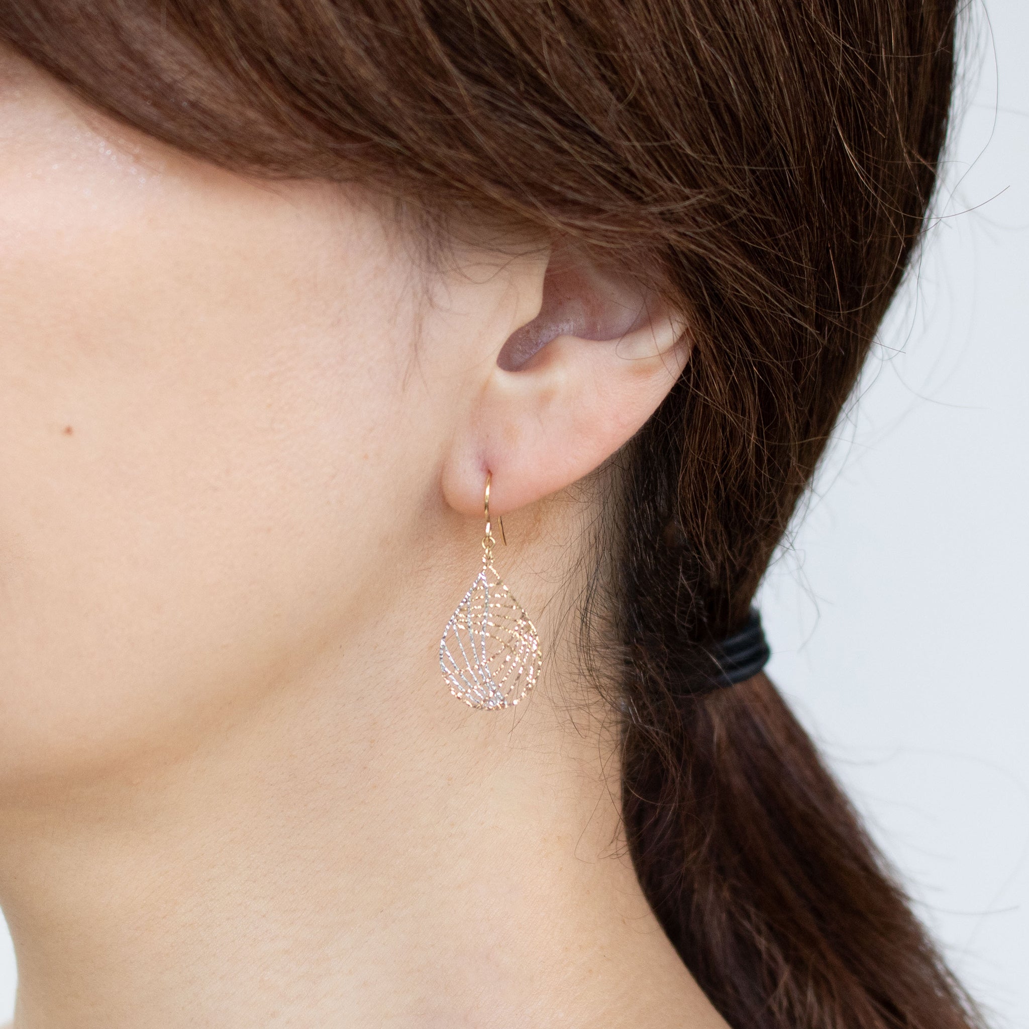 K18ピアス(スリーカラー)《25C80119》