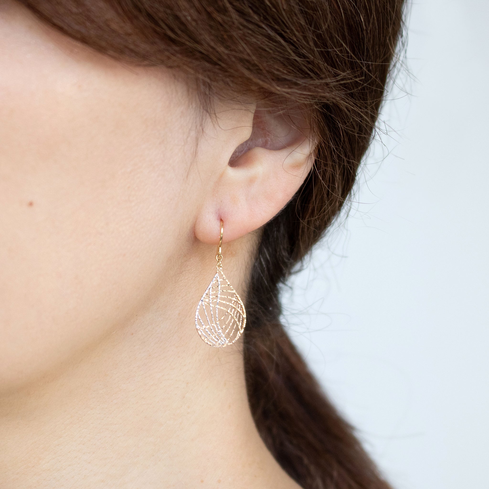 K18ピアス(スリーカラー)《25C80119》