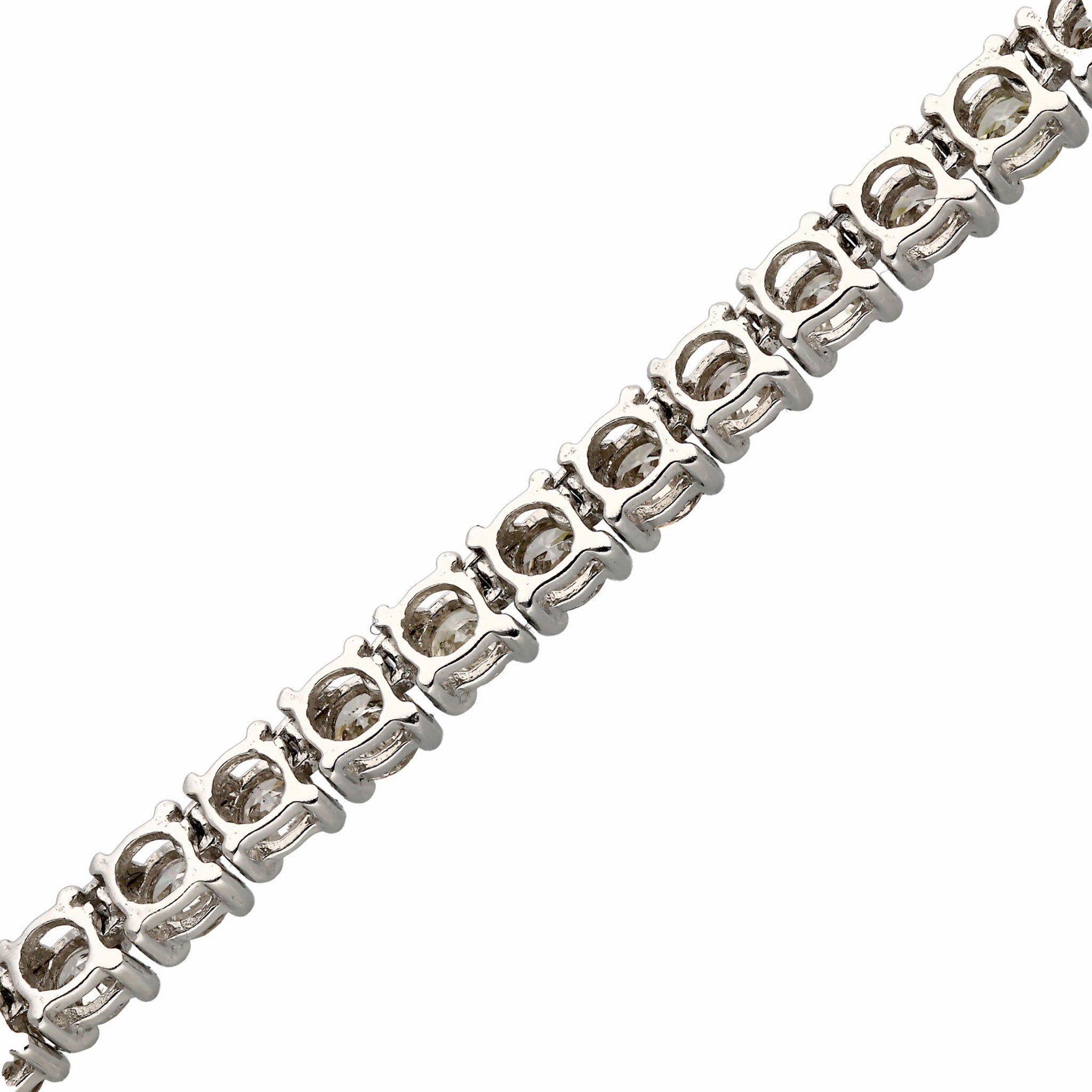 【限定1点】ダイヤモンド プラチナネックレス(計5.0カラット/テニス/鑑別書付/4月誕生石)《25C80123》