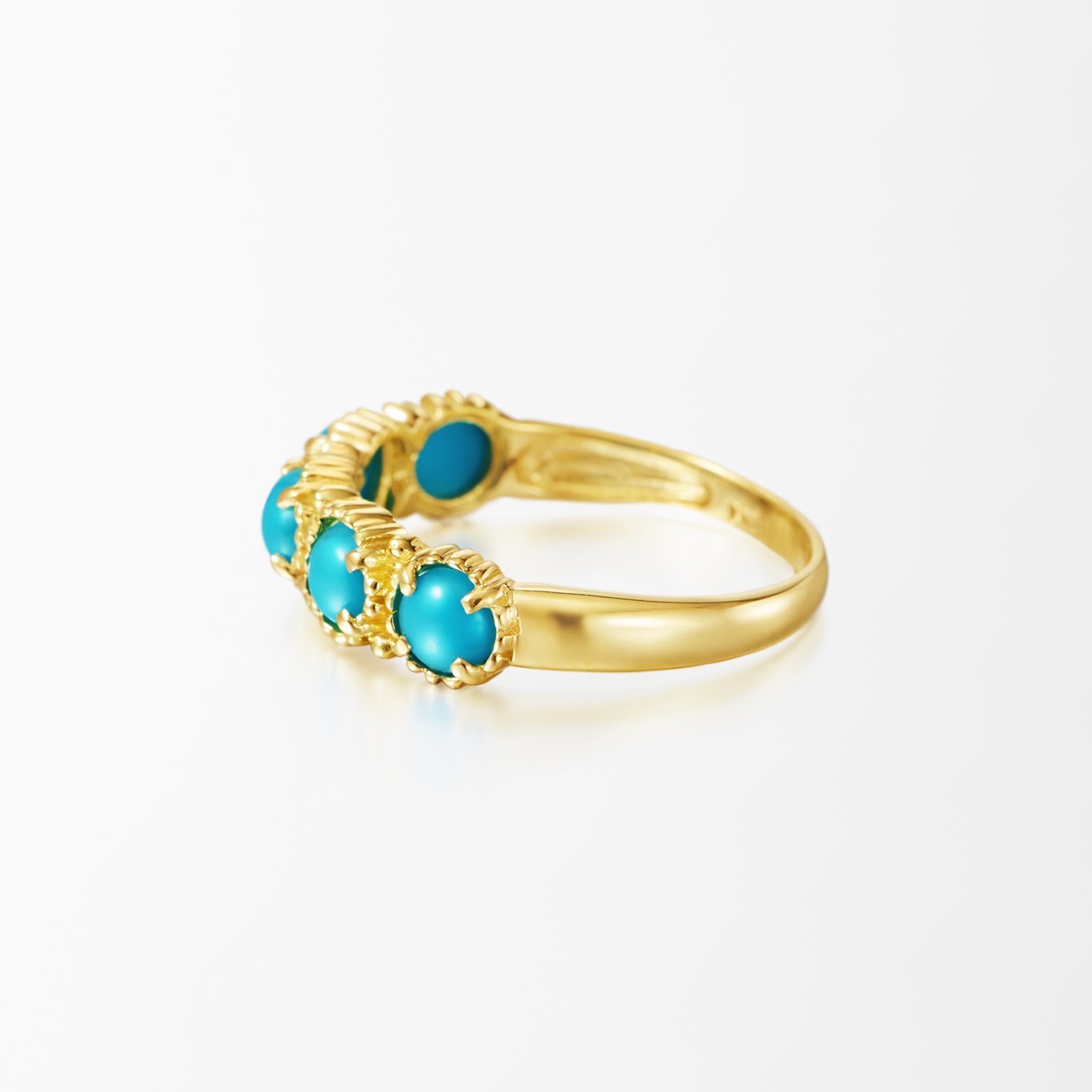 トルコ石/ターコイズ K18リング(12月誕生石)《25H00205》