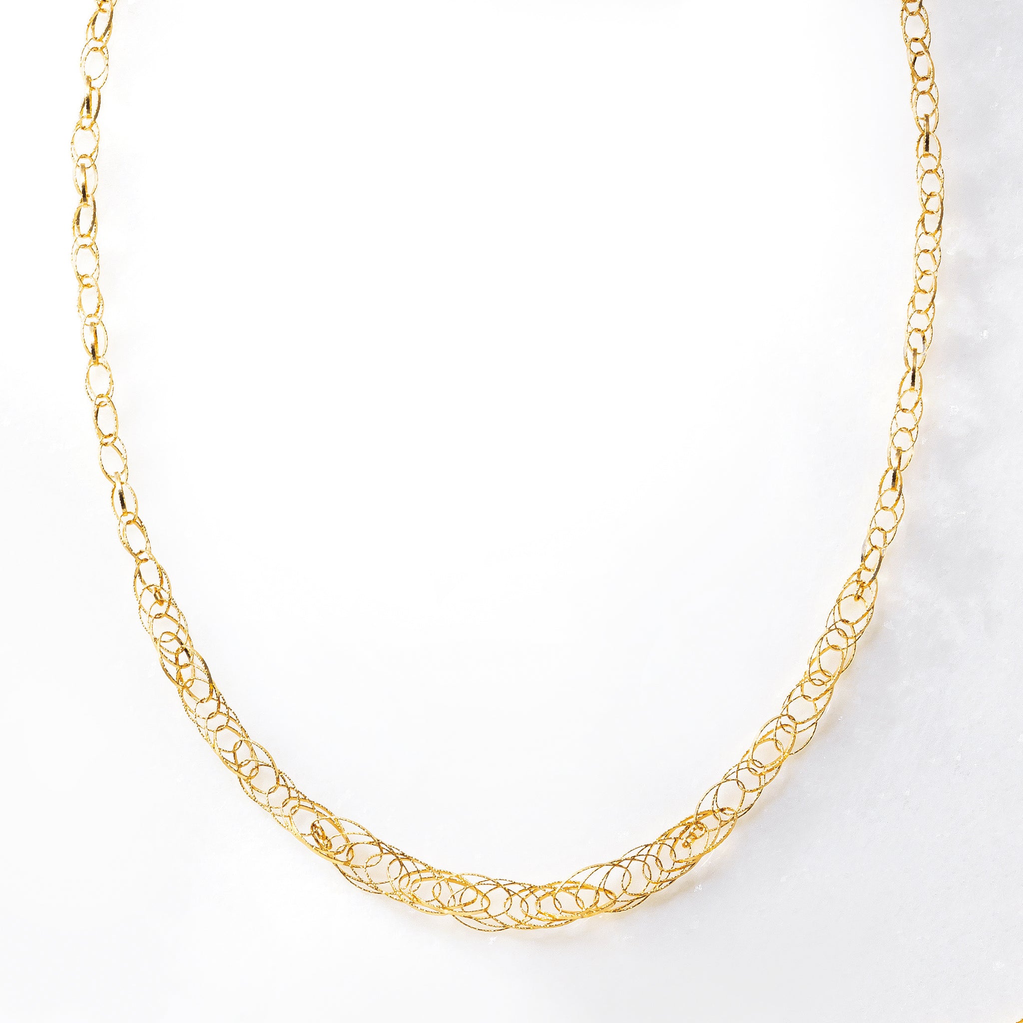 K18ネックレス《25H00304》